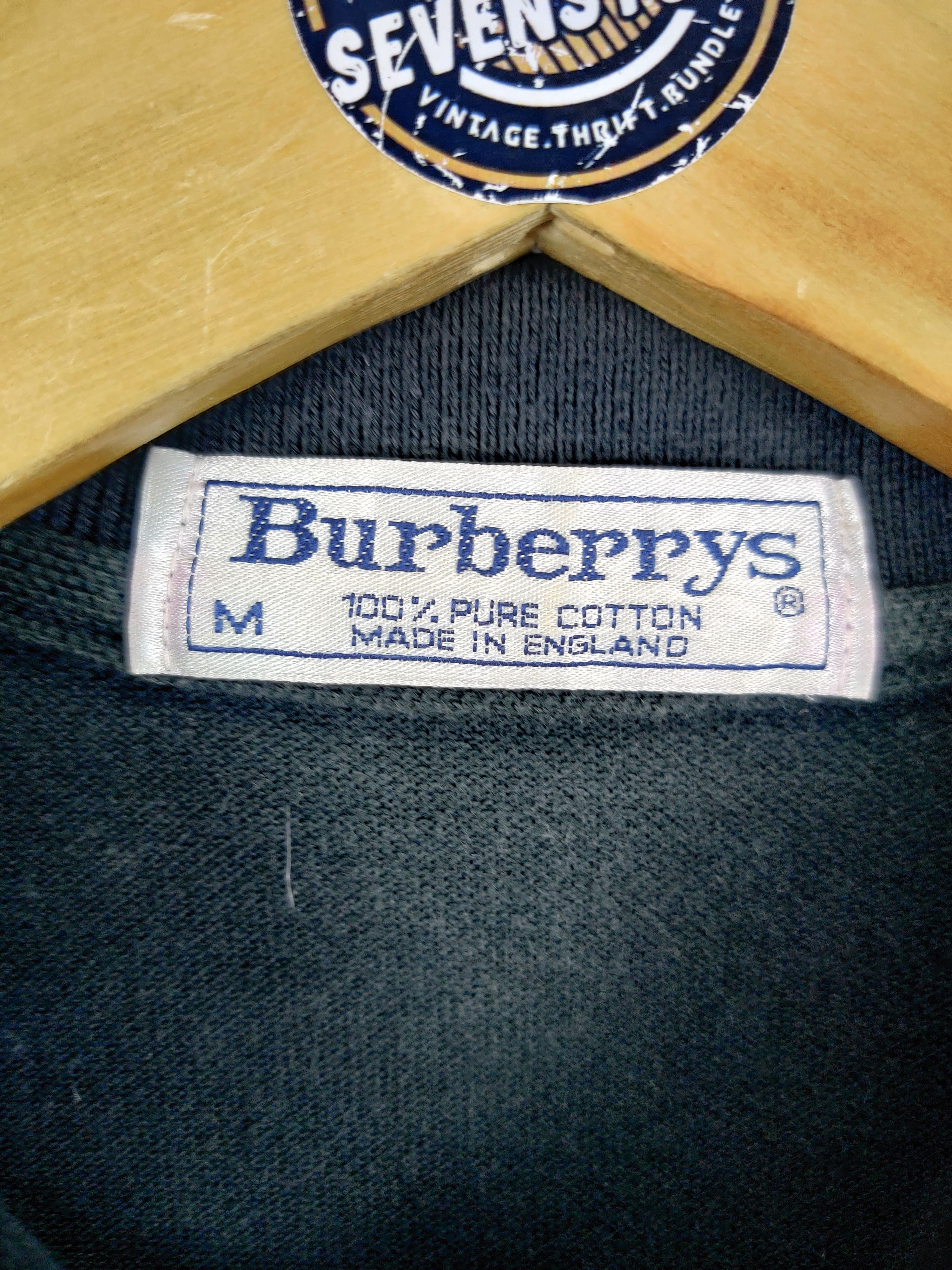 Burberry Vintage Burberrys Polos Button Ups Tshirt Size US M / EU 48-50 / 2 - 9 Thumbnail