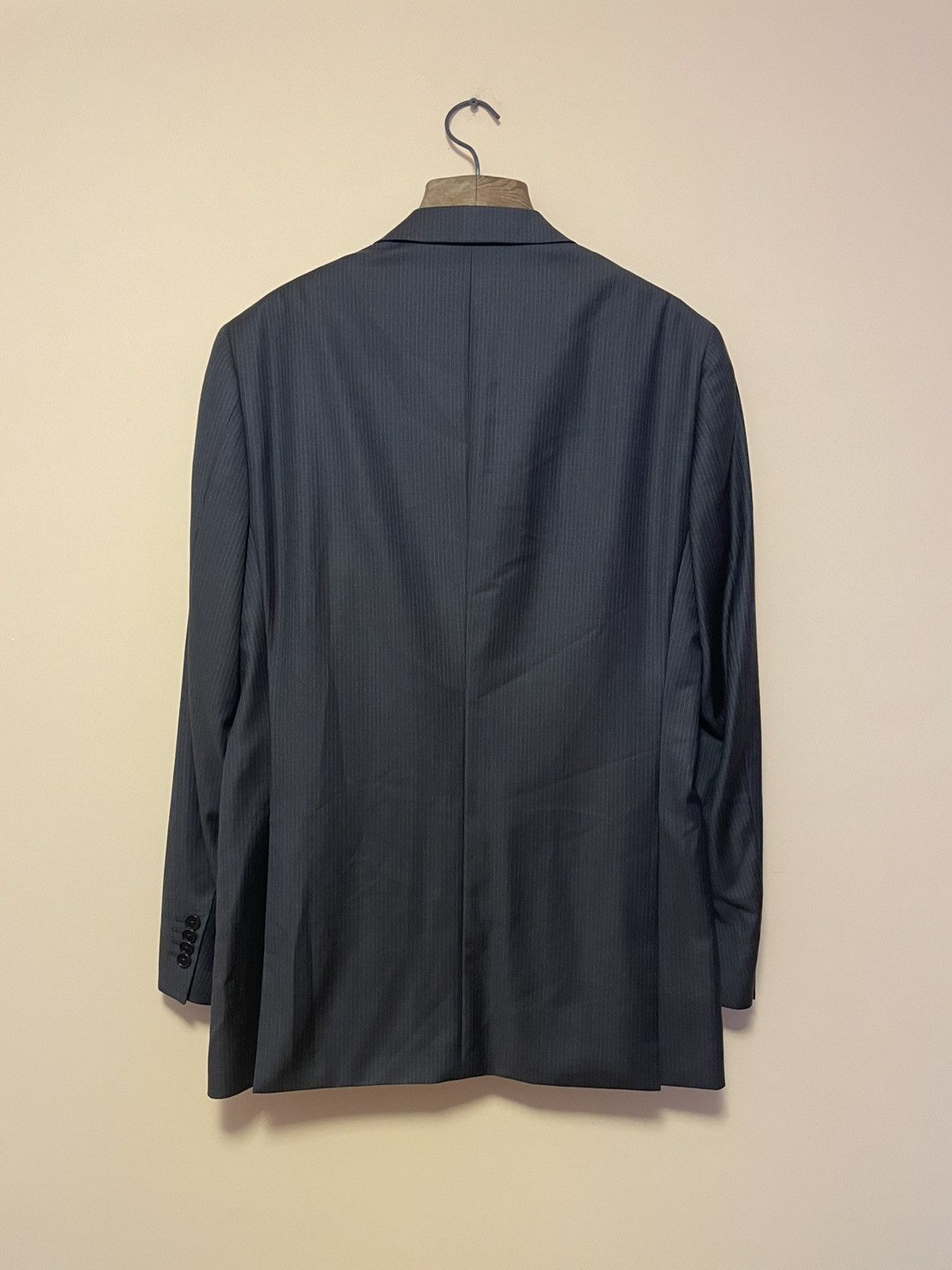 Balmain BALMAIN Wool Classic Suit Blazer/Pants Two Piece Tuxedo Size 50R - 12 Thumbnail