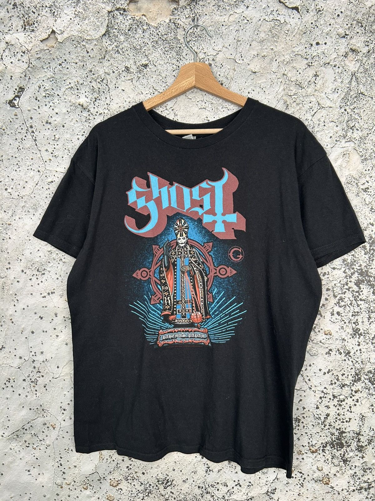 Band Tees Ghost Black Metal Rock Band Tee Horror Goth Rare Vintage Size US L / EU 52-54 / 3 - 1 Thumbnail