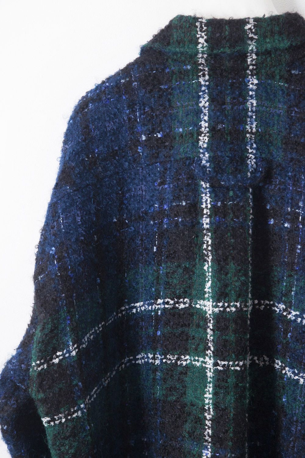 Faith Connexion Faith Connexion green tweed oversized shirt Size US S / EU 44-46 / 1 - 4 Thumbnail