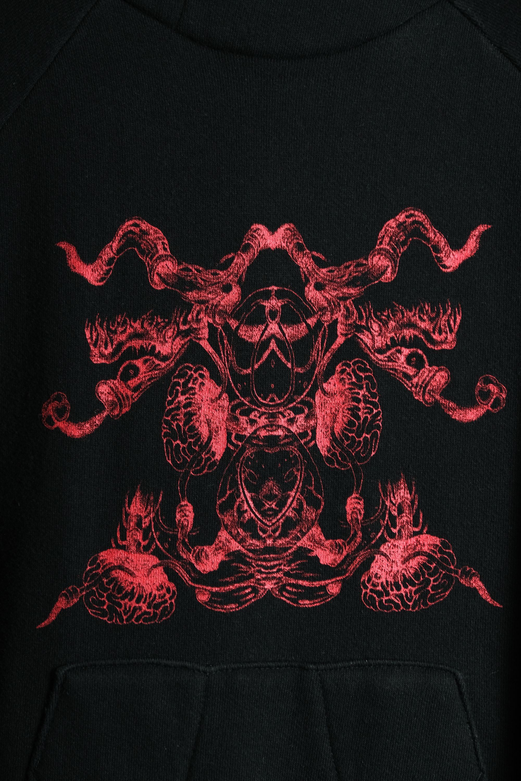 NILOS NILøS 17F/W Brain Squat Hoodie Sweatshirt Size US L / EU 52-54 / 3 - 3 Thumbnail