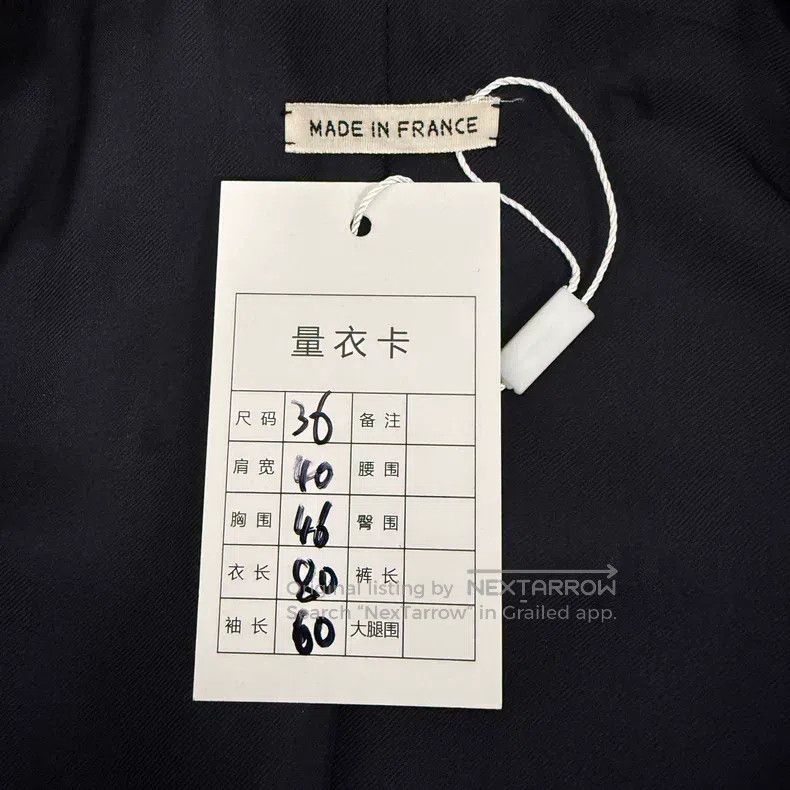 Hermes Hermes Mid-Length Solid Color Long Sleeve Coat, Black Size XS / US 0-2 / IT 36-38 - 4 Thumbnail