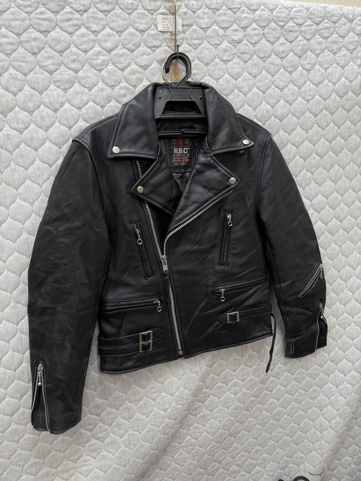 Genuine Leather 🔥🔥🔥ARCHIVE RBC LEATHER JACKET Size US S / EU 44-46 / 1 - 3 Thumbnail