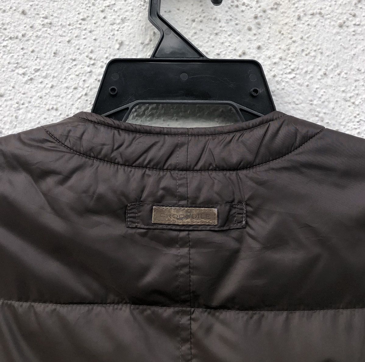 Japanese Brand Crocodile Japan Fabric Light Puffer West Jacket Size US L / EU 52-54 / 3 - 11 Thumbnail