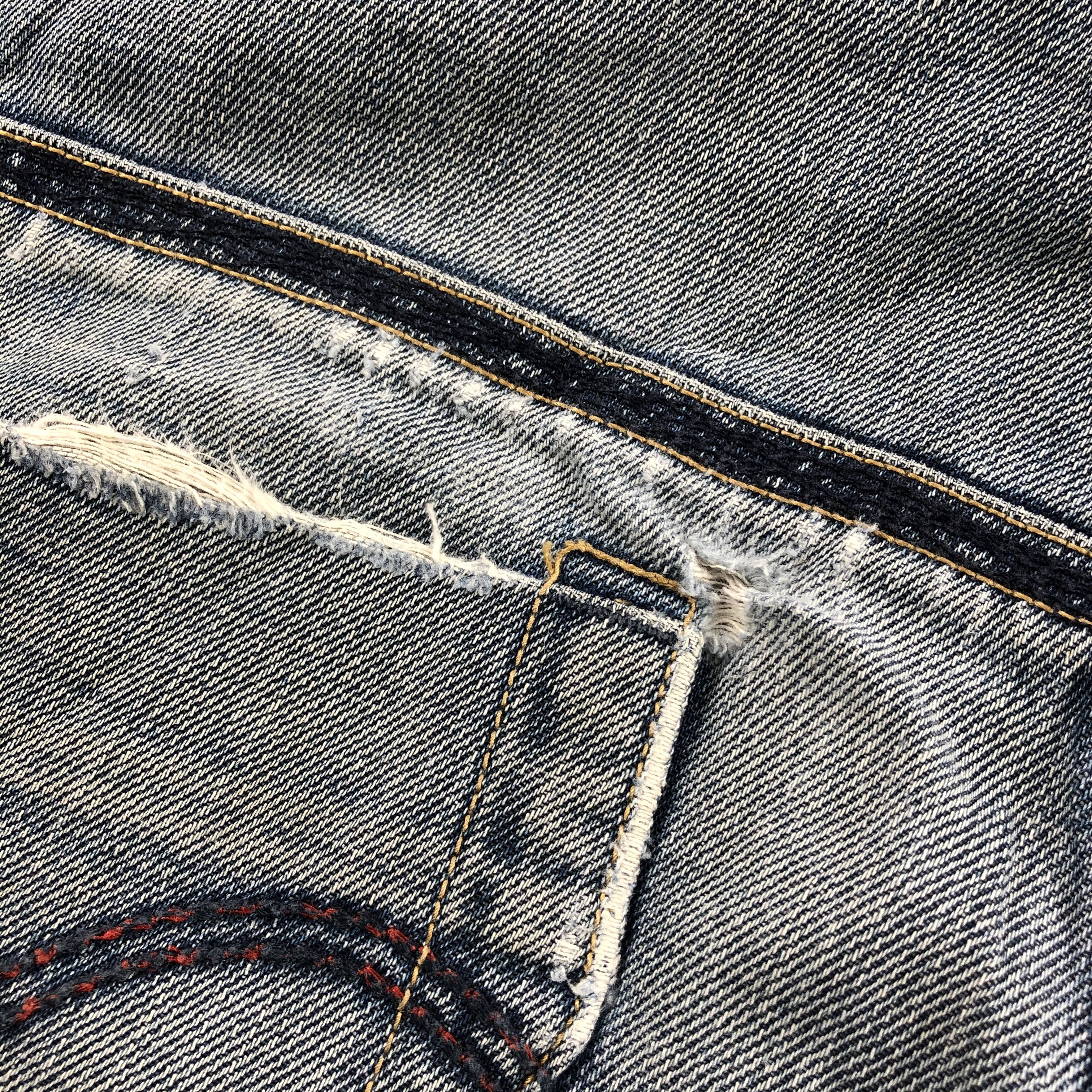 Levi's Vintage Levis San Francisco Jeans Faded Blue Denim KJ456 Size US 34 / EU 50 - 8 Thumbnail