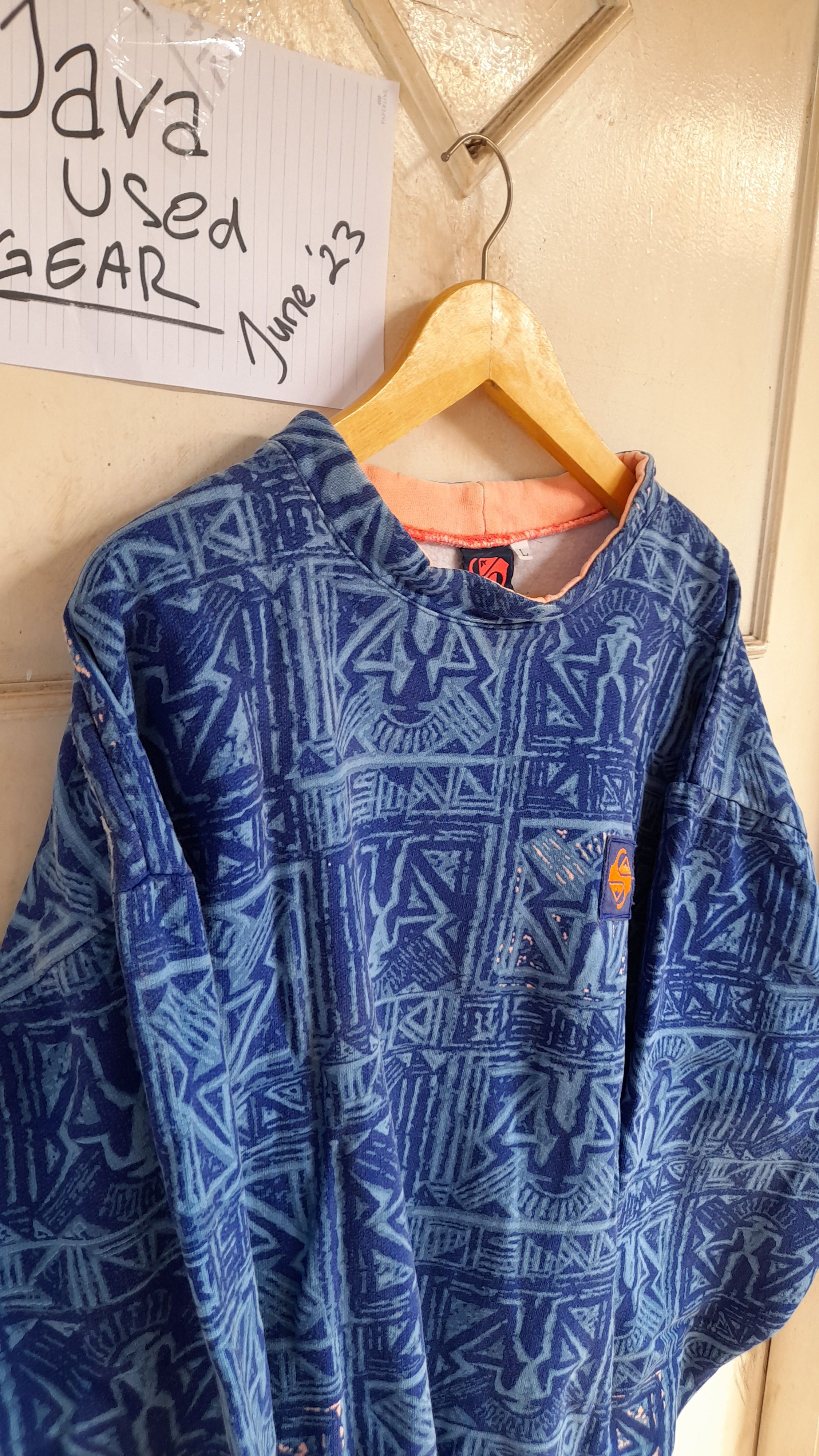 Quiksilver Rare Aztec Quiksilver Sweatshirt Size US L / EU 52-54 / 3 - 9 Thumbnail