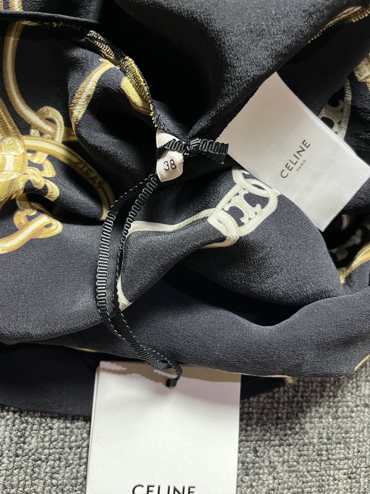 Celine Celine Knot Skirt Size 26" / US 2 / IT 38 - 11 Thumbnail