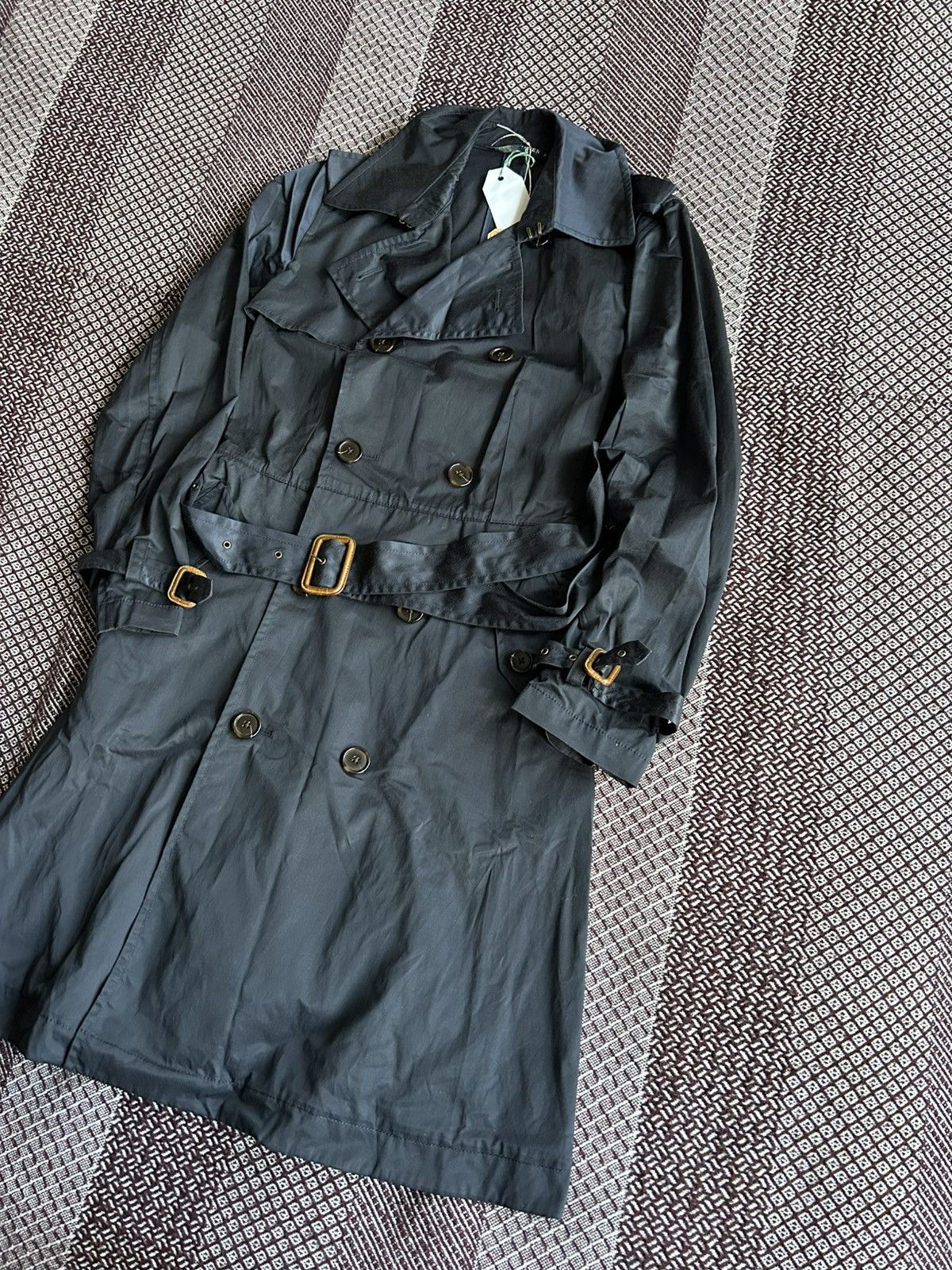 Polo Ralph Lauren Polo Ralph Lauren Long Trench Coat Vintage Japanese Vibe UK8 Size S / US 4 / IT 40 - 2 Thumbnail