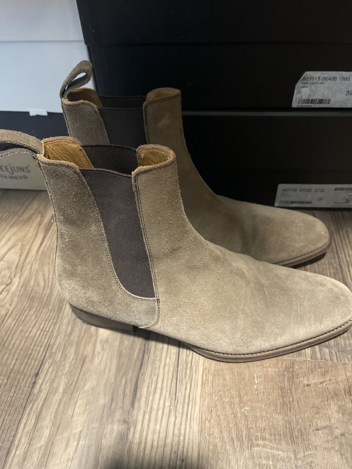 Oro Los Angeles THE ALPACA GRANADA CHELSEA BOOTS Size US 6 / EU 39 - 3 Thumbnail