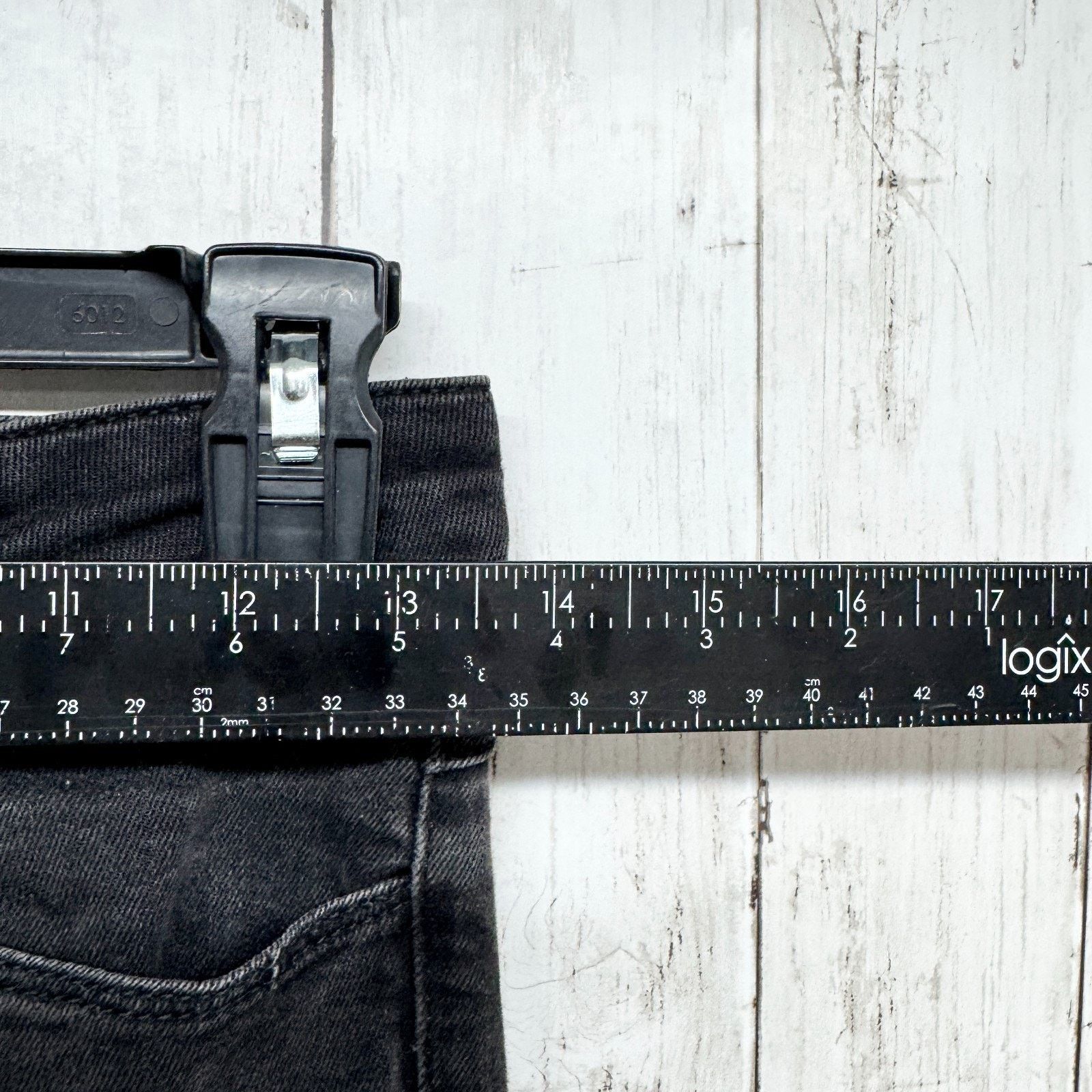 Sandro Sandro Pants ERU 36 Washed Black Slim Skinny Denim Jeans Size 26" / US 2 / IT 38 - 2 Thumbnail