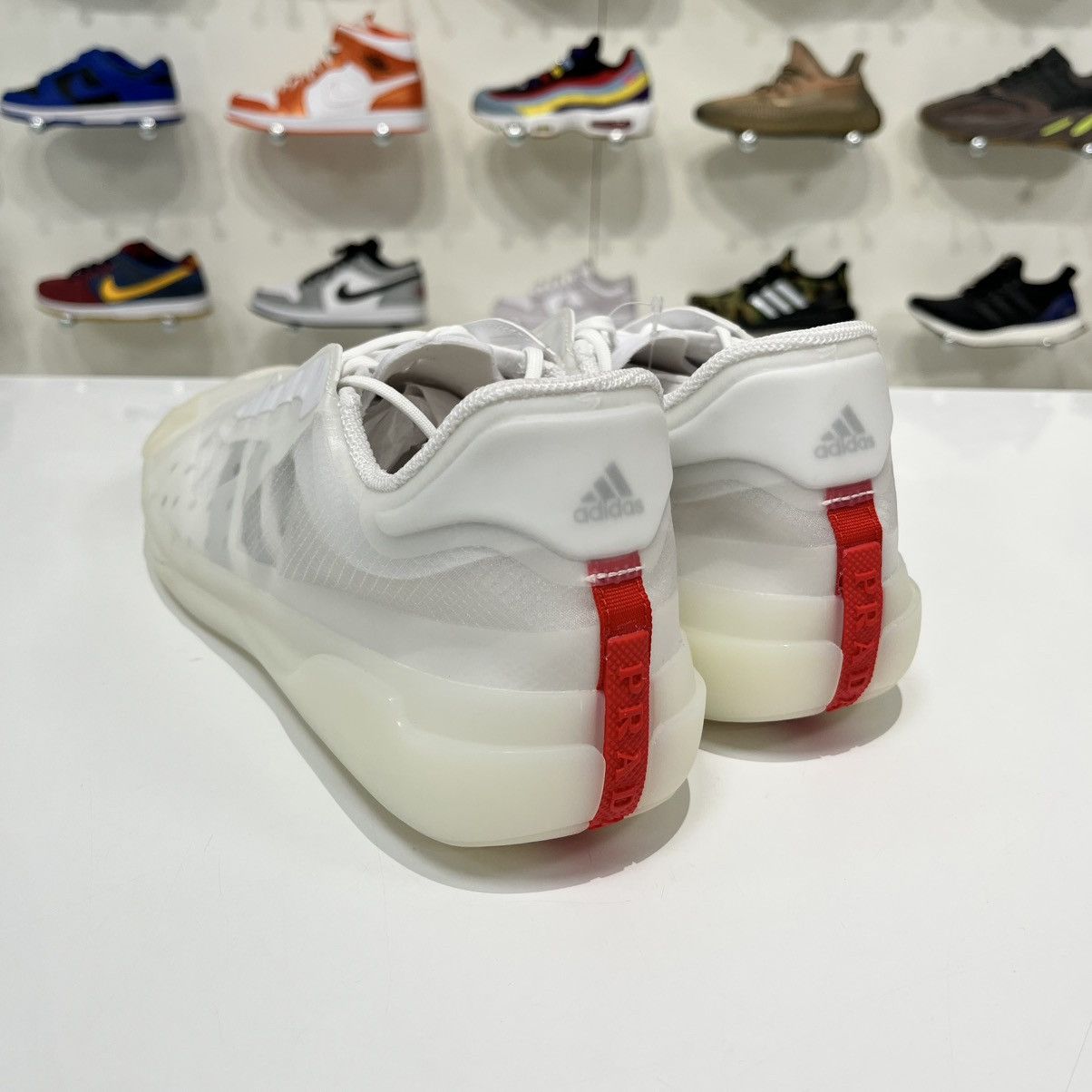 Adidas × Prada Adidas Luna Rossa 21 Prada White Size US 11.5 / EU 44-45 - 4 Thumbnail