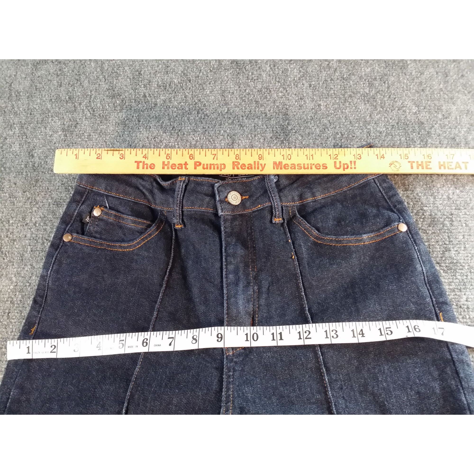Judy Blue Judy Blue Darling High Rise Jeans Men Sz 7/28 Wide Leg Front Size 28" / US 6 / IT 42 - 4 Thumbnail