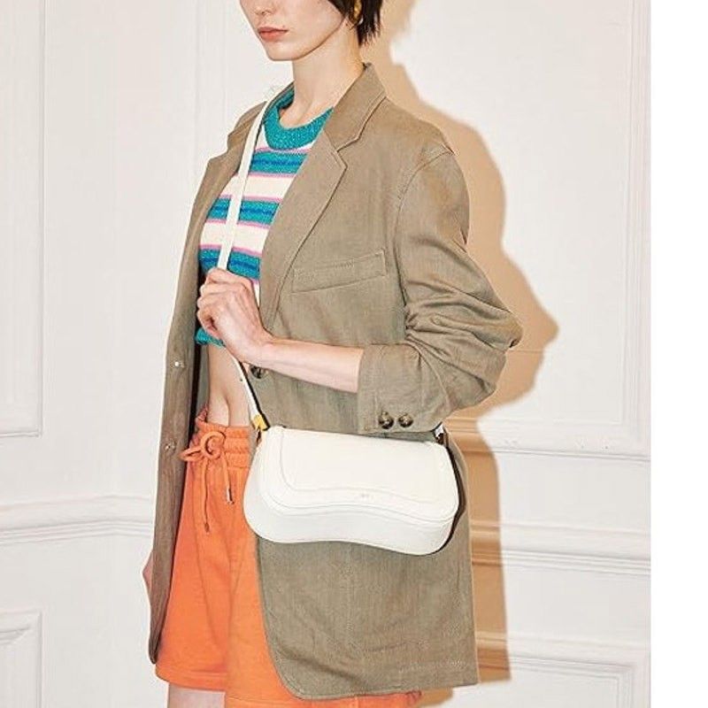 JW PEI New JW PEI Small White Adjustable Strap Shoulder Bag Handbag Size ONE SIZE - 2 Thumbnail