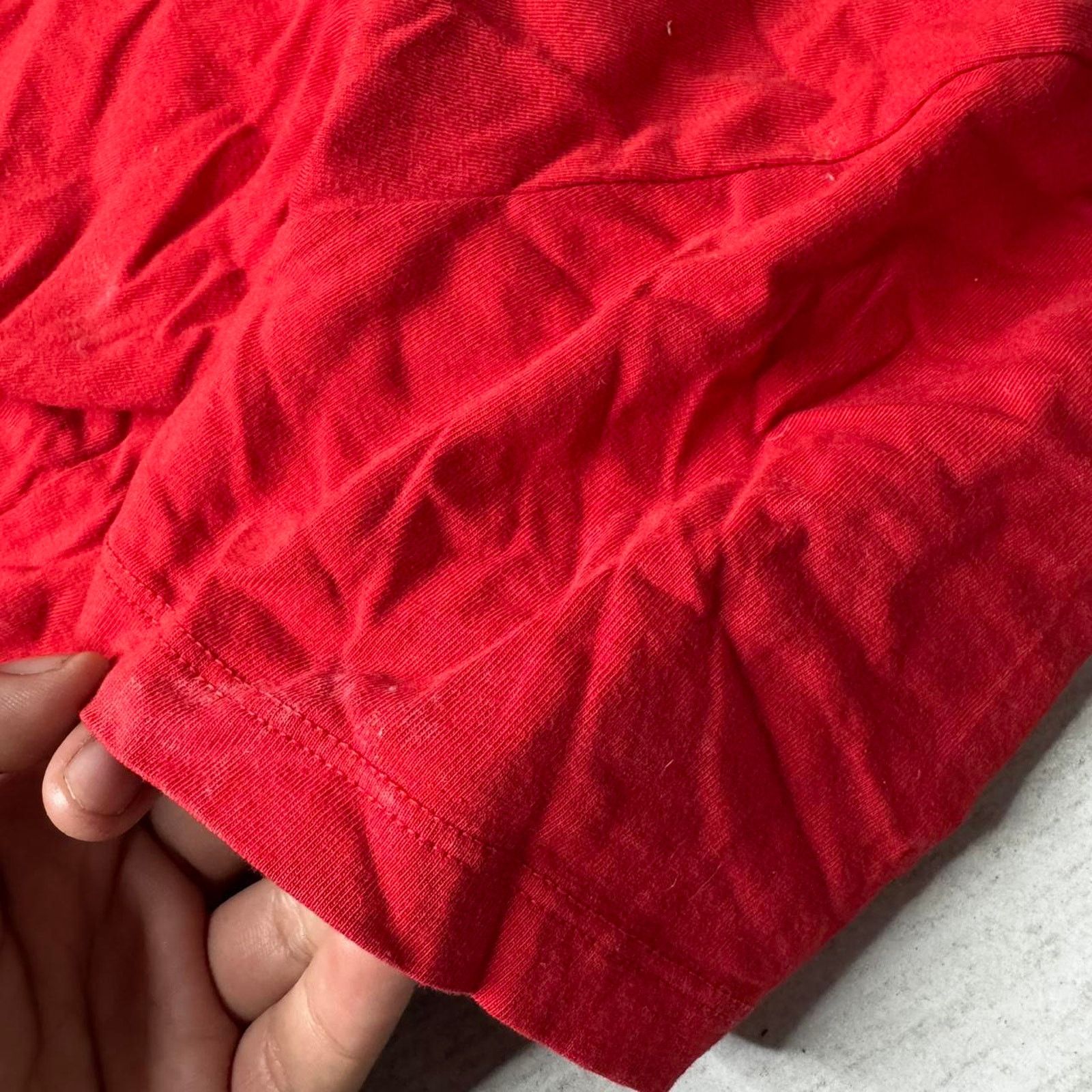 Tommy Jeans Red Tommy Jeans T-Shirt Men's Small Size US S / EU 44-46 / 1 - 6 Thumbnail
