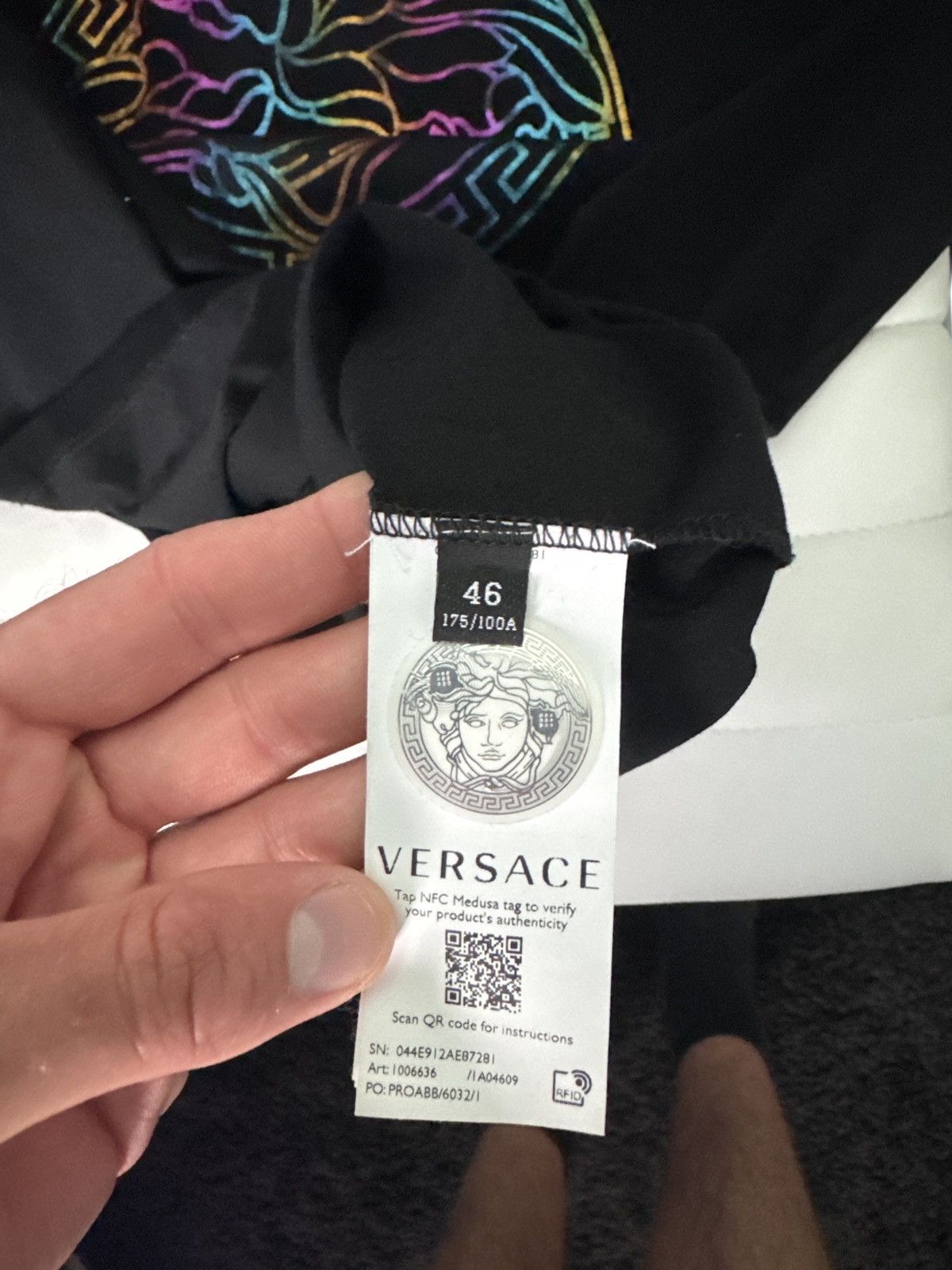 Versace Versace Medusa Rainbow tee Size US M / EU 48-50 / 2 - 2 Thumbnail