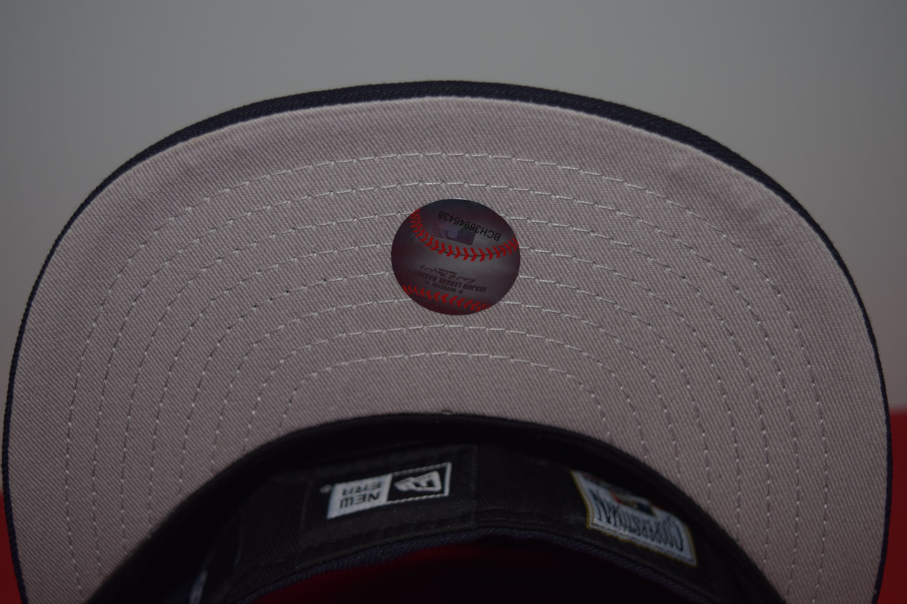New Era New Era Cleveland Indians Chief Wahoo Blue Feather Hat Size ONE SIZE - 8 Thumbnail