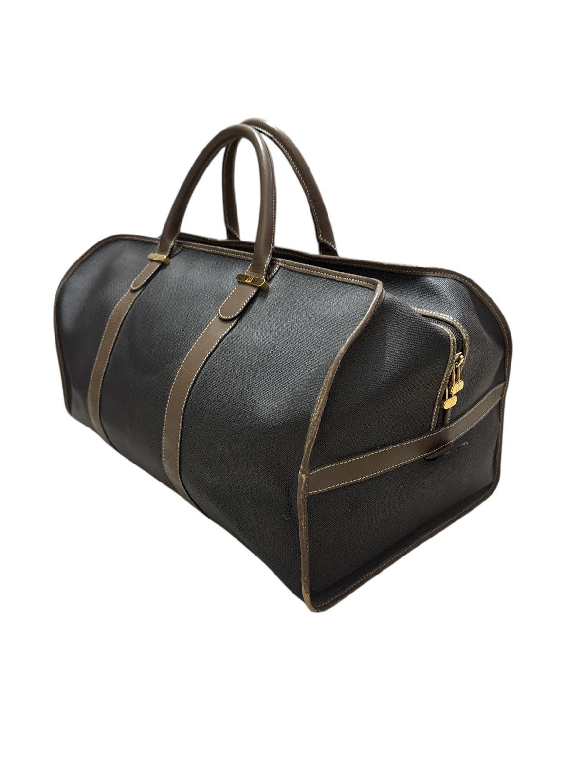 Alfred Dunhill ALFRED DUNHILL WEEKENDER DUFFLE FULL LEATHER BAG Size ONE SIZE - 3 Thumbnail