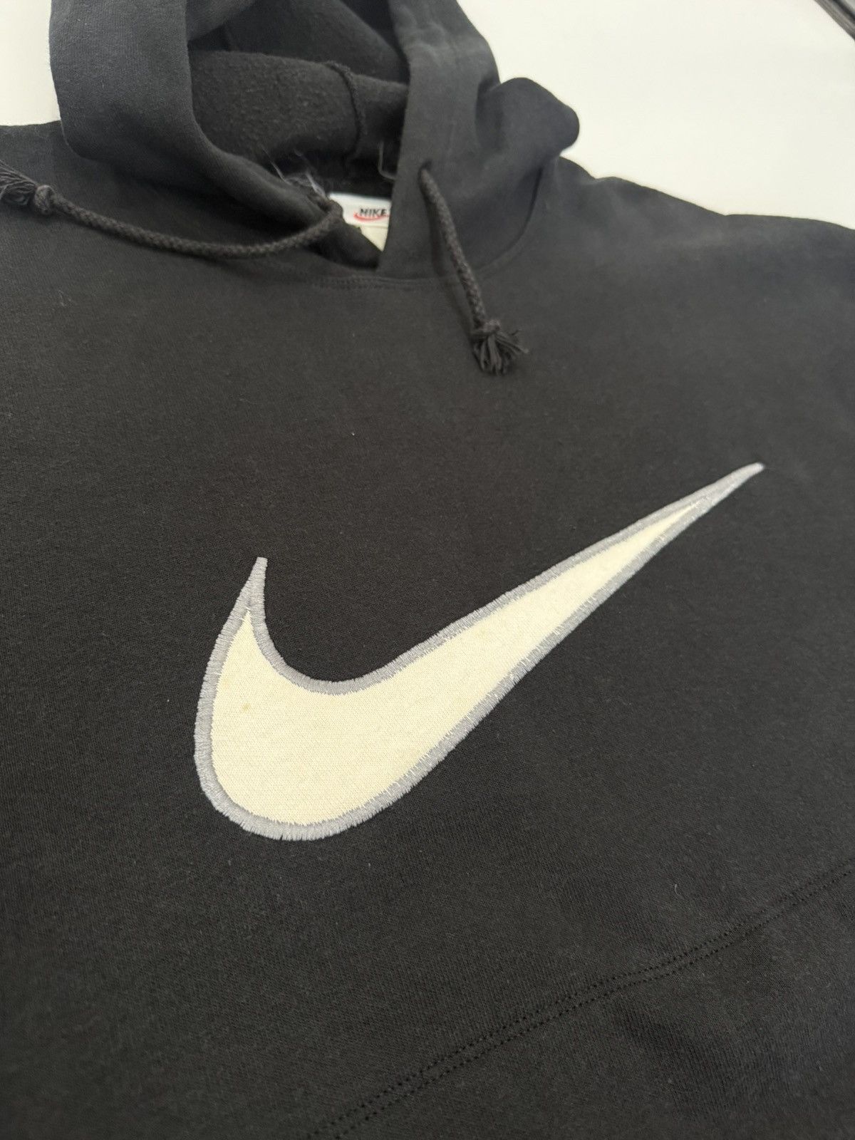 Nike 🔥90's Vintage Nike Swoosh Big Logo Hoodies Size US M / EU 48-50 / 2 - 6 Thumbnail