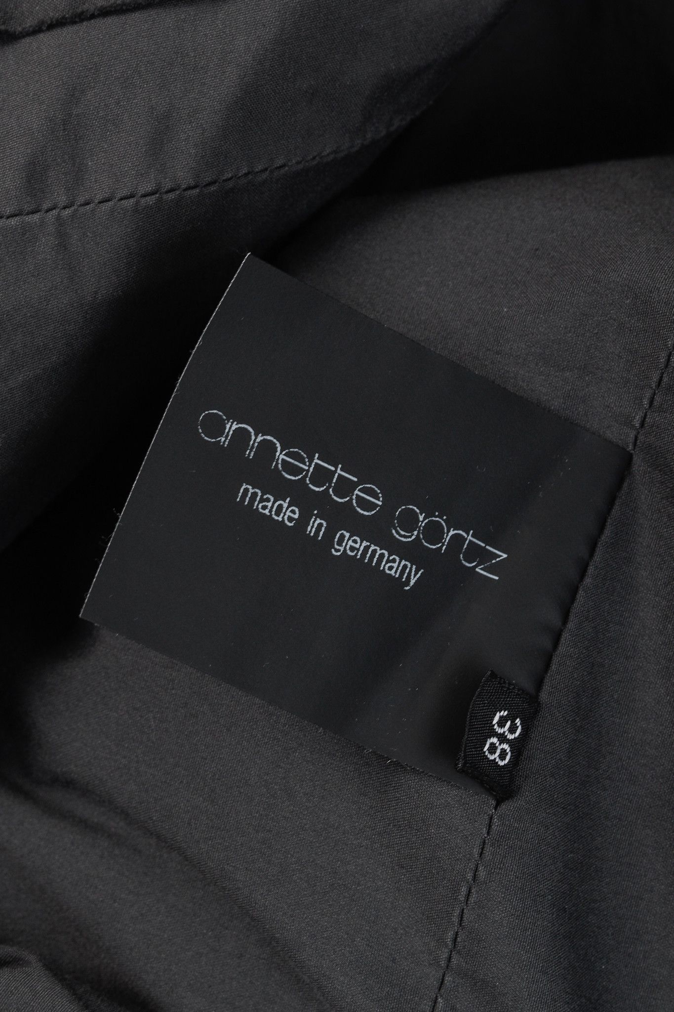 Annette Gortz Annette Gortz SS/11 Mao Grey Cotton-Poplin Cropped Pants Size 31" - 9 Thumbnail