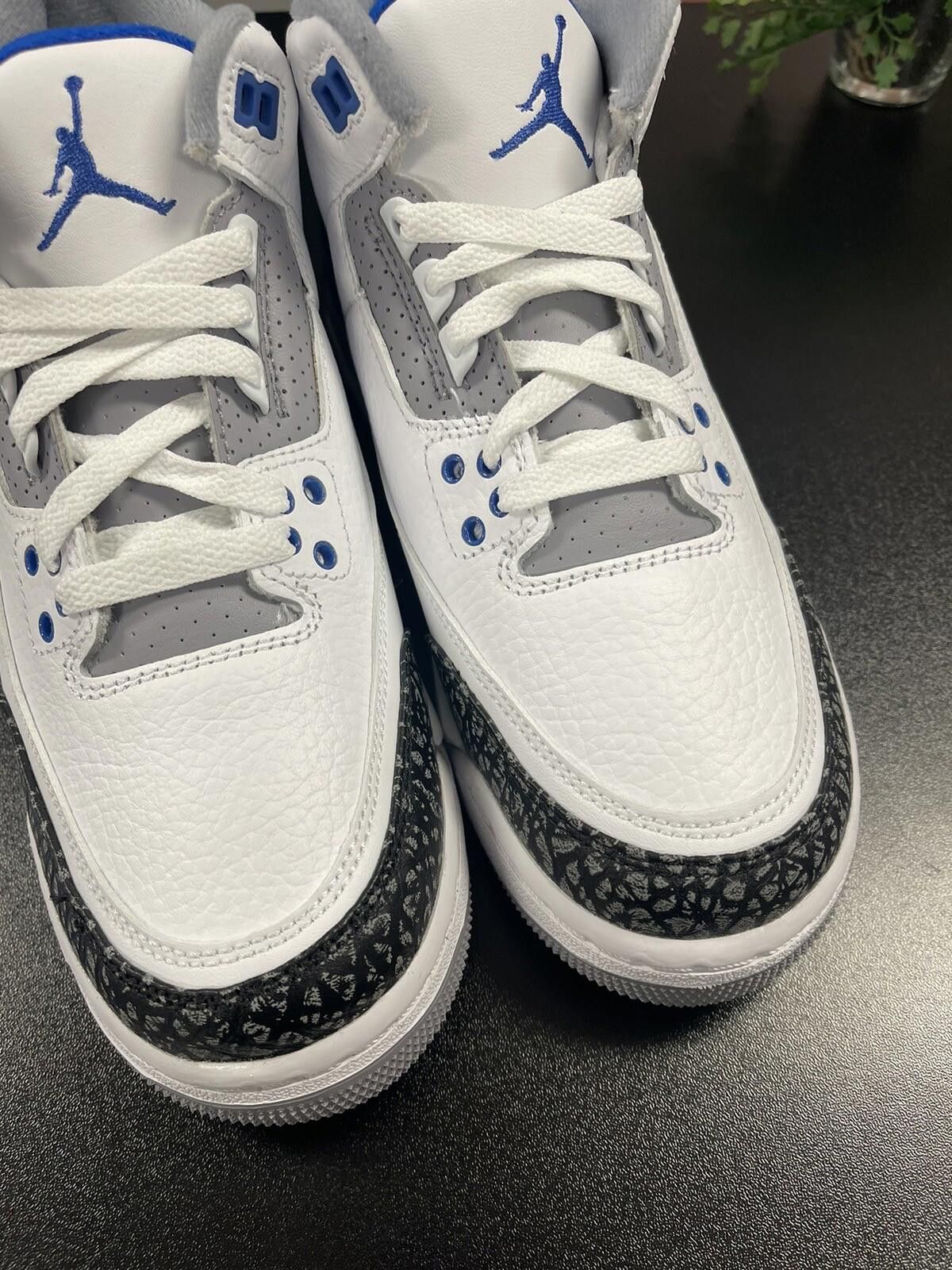Jordan Brand Size 7 - Air Jordan 3 Retro Racer Blue (GS) Basketball Size US 7 / EU 40 - 6 Thumbnail