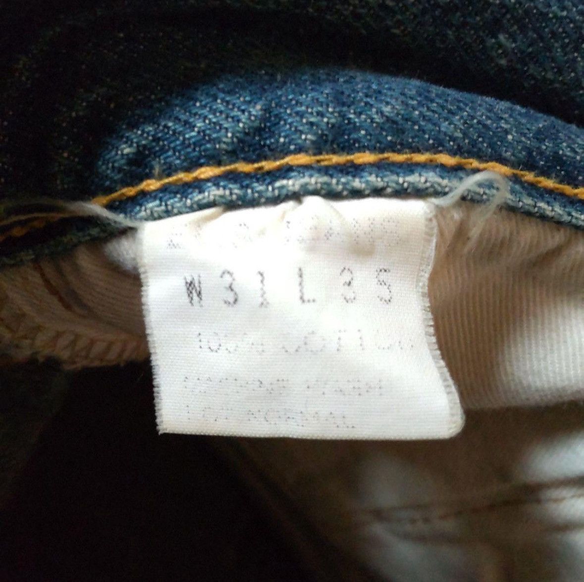 Evisu Evisu No.1 Special Selvedge Denim Jeans Made in Osaka Japan Size US 31 - 5 Thumbnail