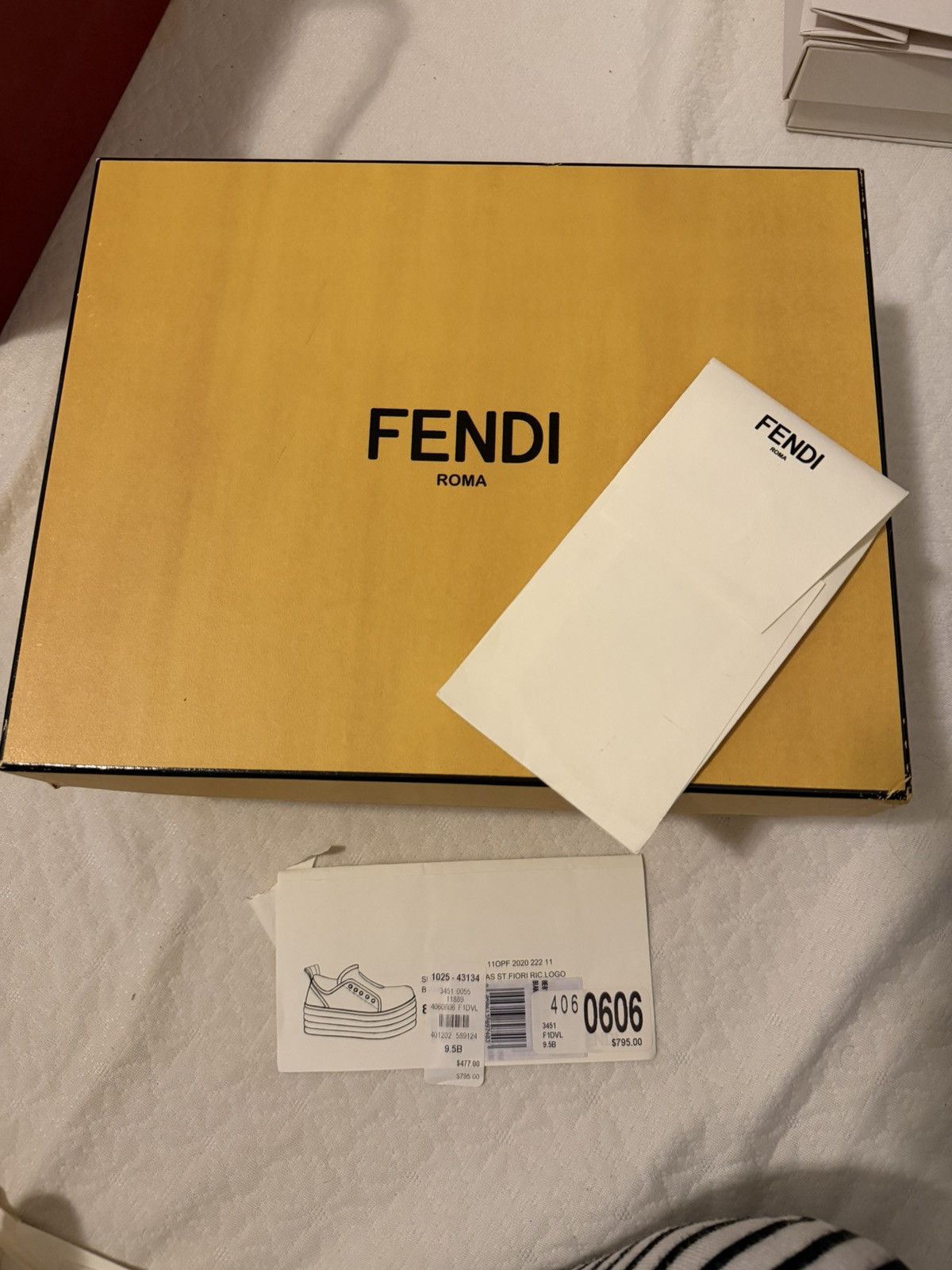 Fendi Fendi sneakers EU39.5 Size US 9.5 / IT 39.5 - 6 Thumbnail