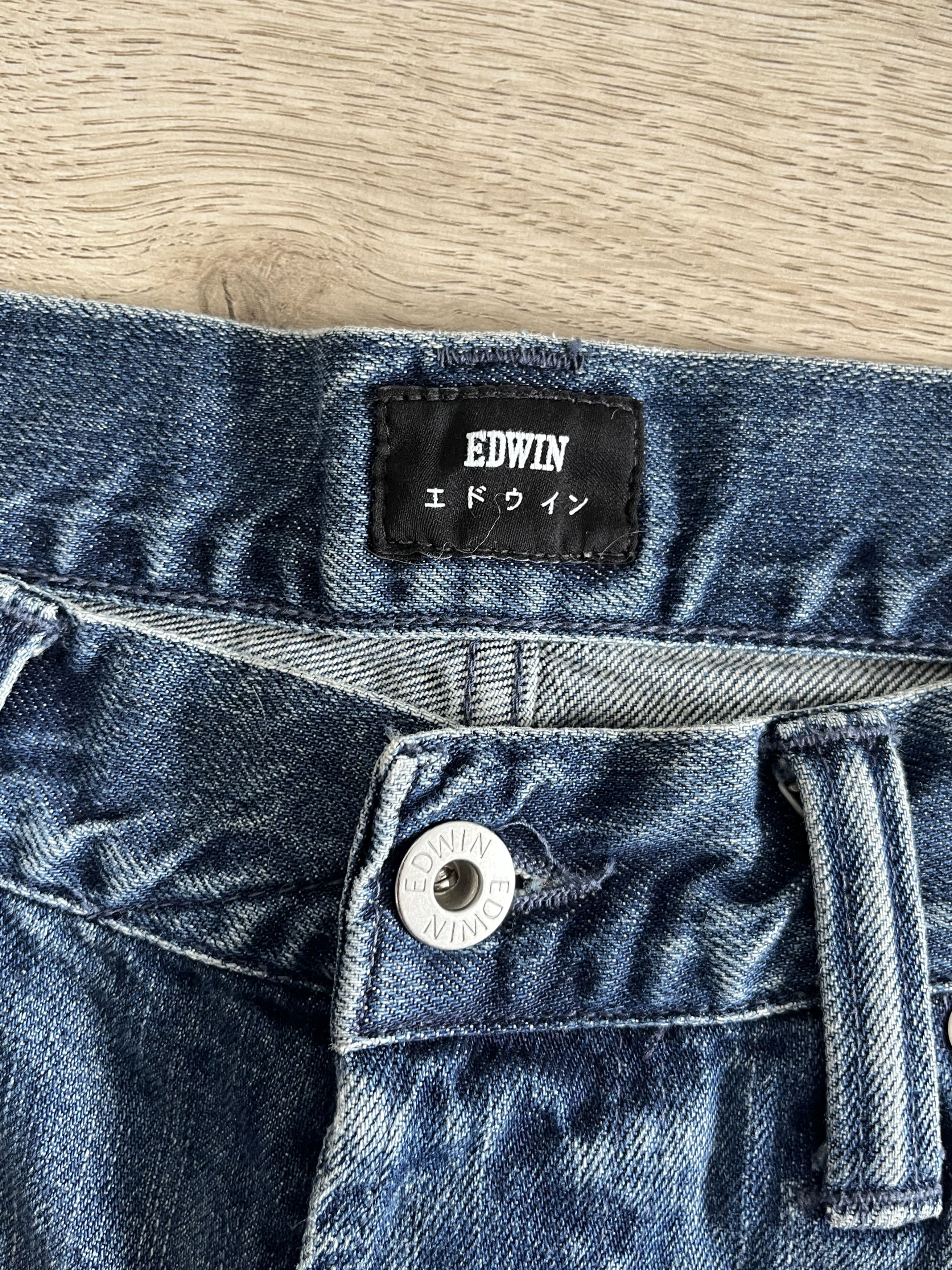 Edwin × Japanese Brand Selvedge Edwin Japanese Denim Jeans 34x34 Size US 34 / EU 50 - 5 Thumbnail