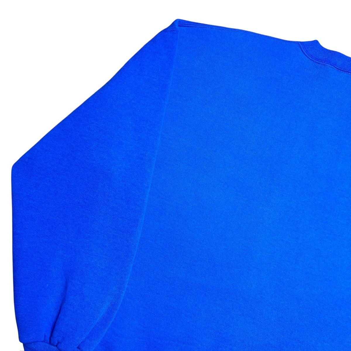Russell Athletic Vintage 90s Russell Athletic Blue USA Made Blank Sweatshirt Size US XL / EU 56 / 4 - 18 Thumbnail