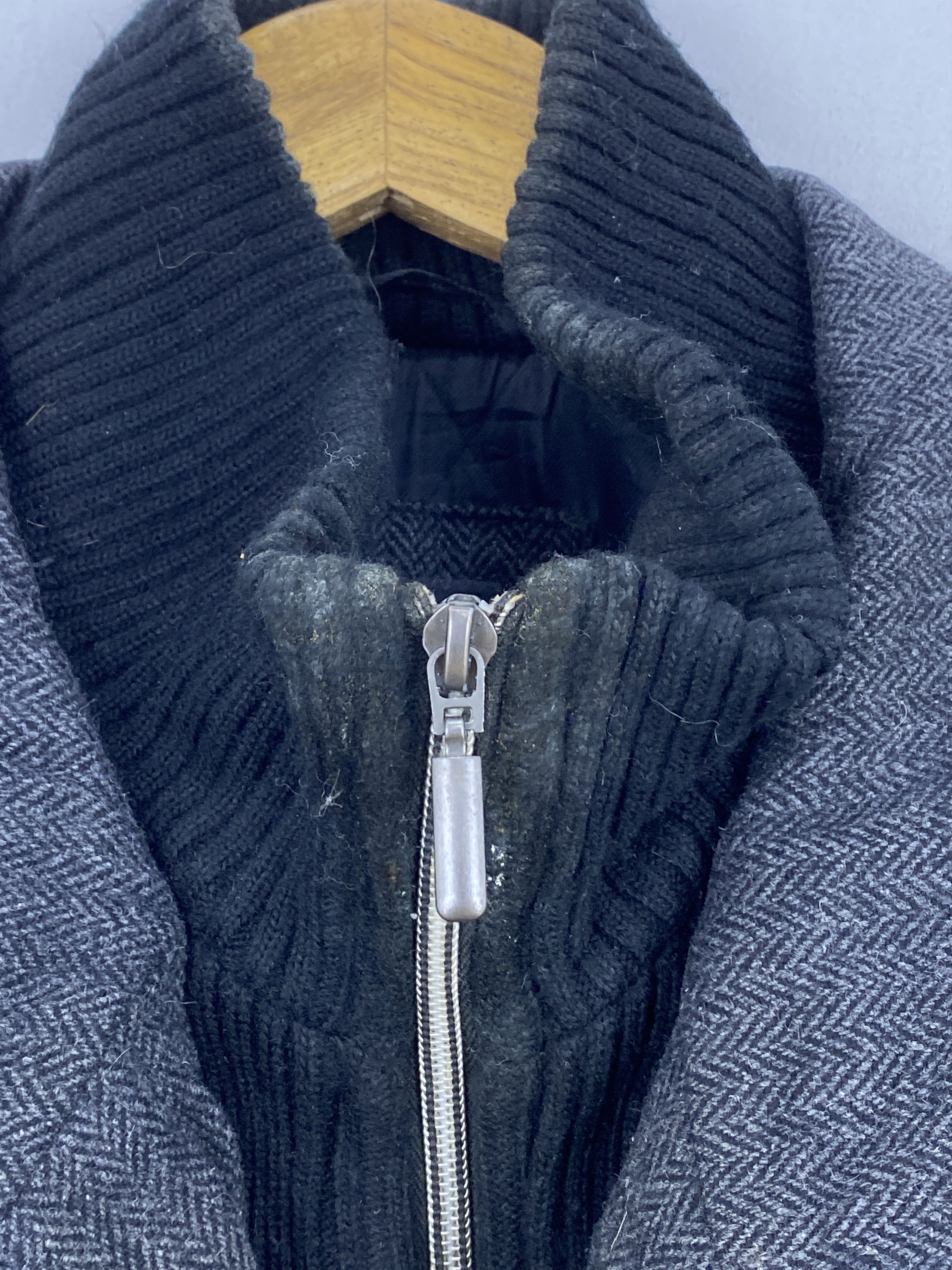If Six Was Nine Vintage Jakes Heavy Coat Zipper Ups Wool Jacket JA0060 Size US XL / EU 56 / 4 - 17 Thumbnail