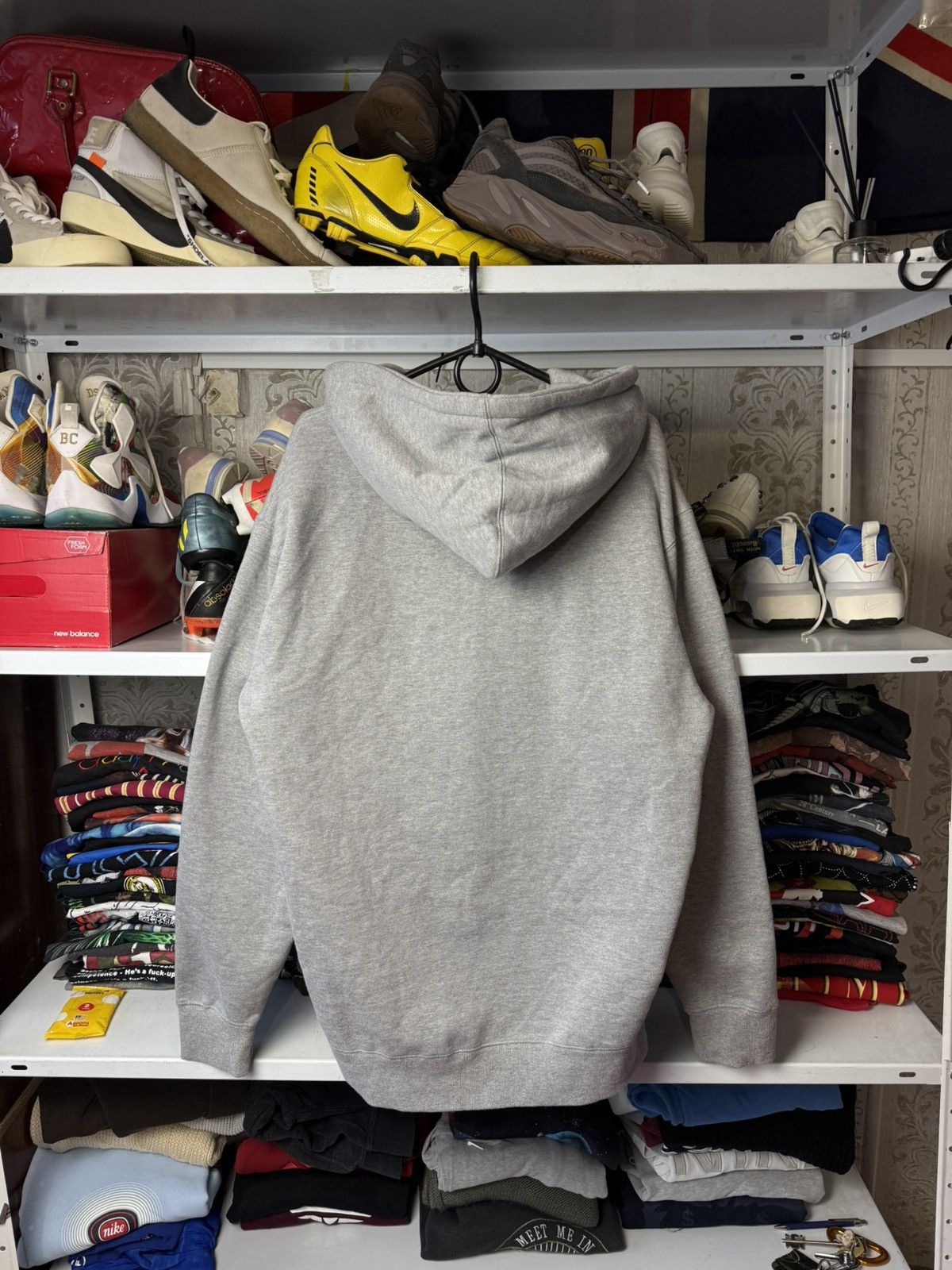 Empyre Empyre Gray Logo Patch Hoodie Size L Size US L / EU 52-54 / 3 - 20 Thumbnail