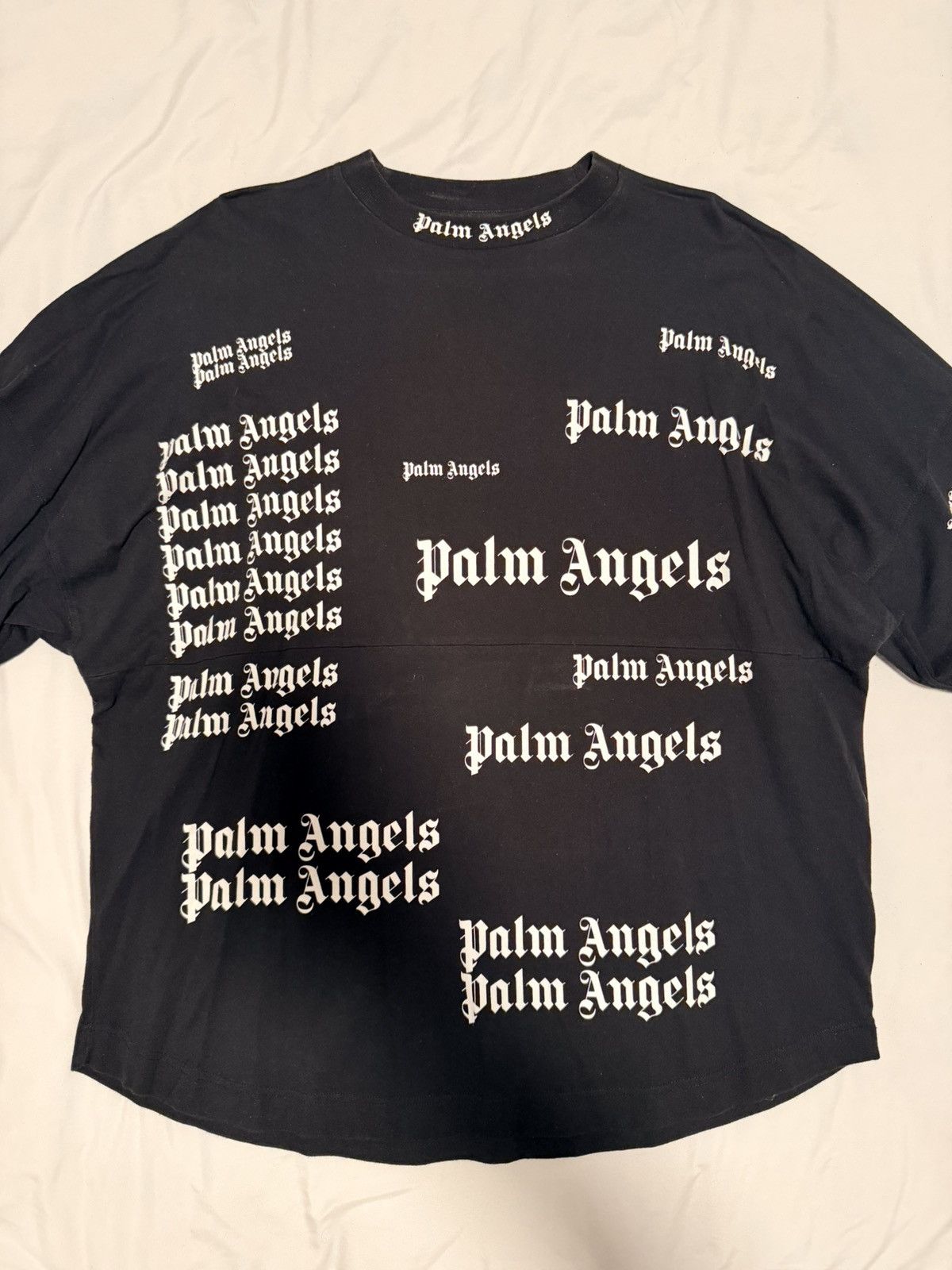 Palm Angels Palm Angels Black T Shirt All Over Print XL Size US XL / EU 56 / 4 - 1 Thumbnail