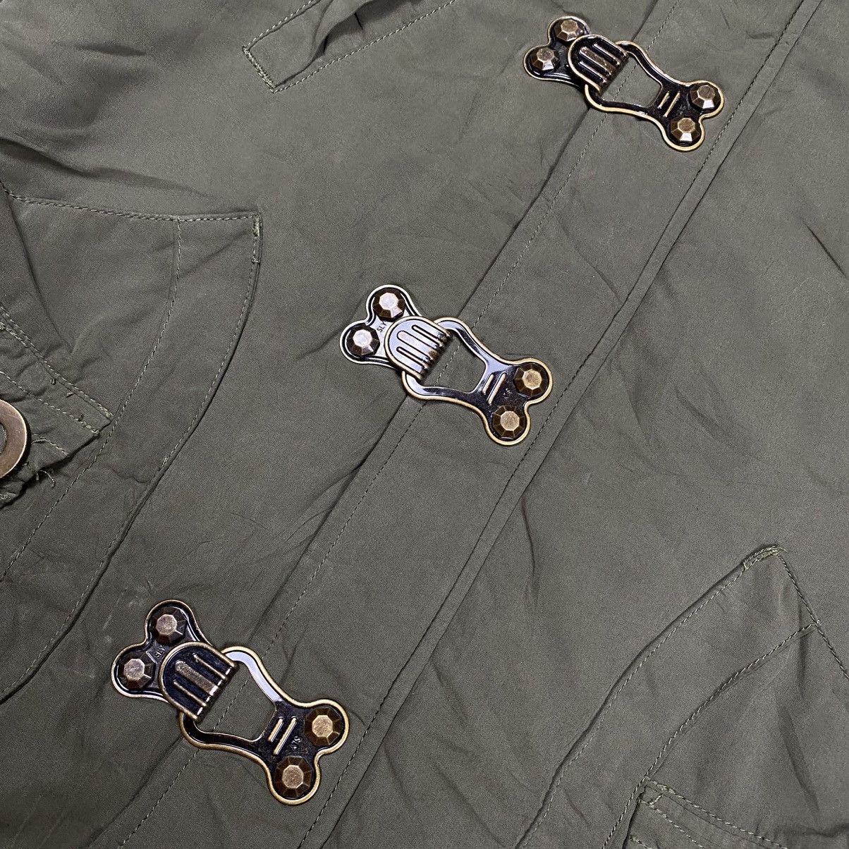 If Six Was Nine × Japanese Brand Sly Military Fur Parka Jacket Size US M / EU 48-50 / 2 - 6 Thumbnail
