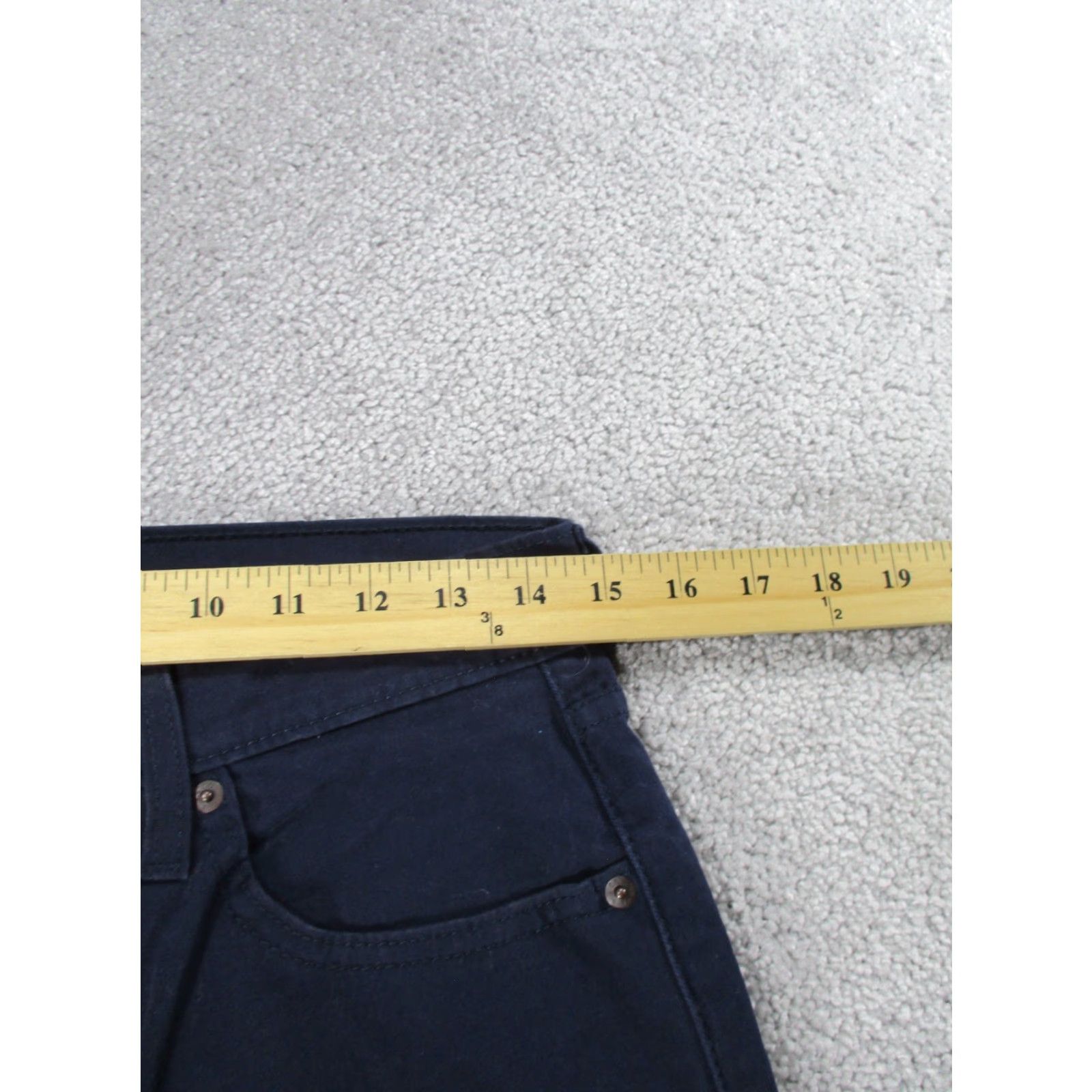 Levi's Levis 502 Pants Mens 28 Navy Blue Taper Fit 28x31 | Jeans | Regular | Blue | 28x31 | Mens Size US 28 / EU 44 - 7 Thumbnail