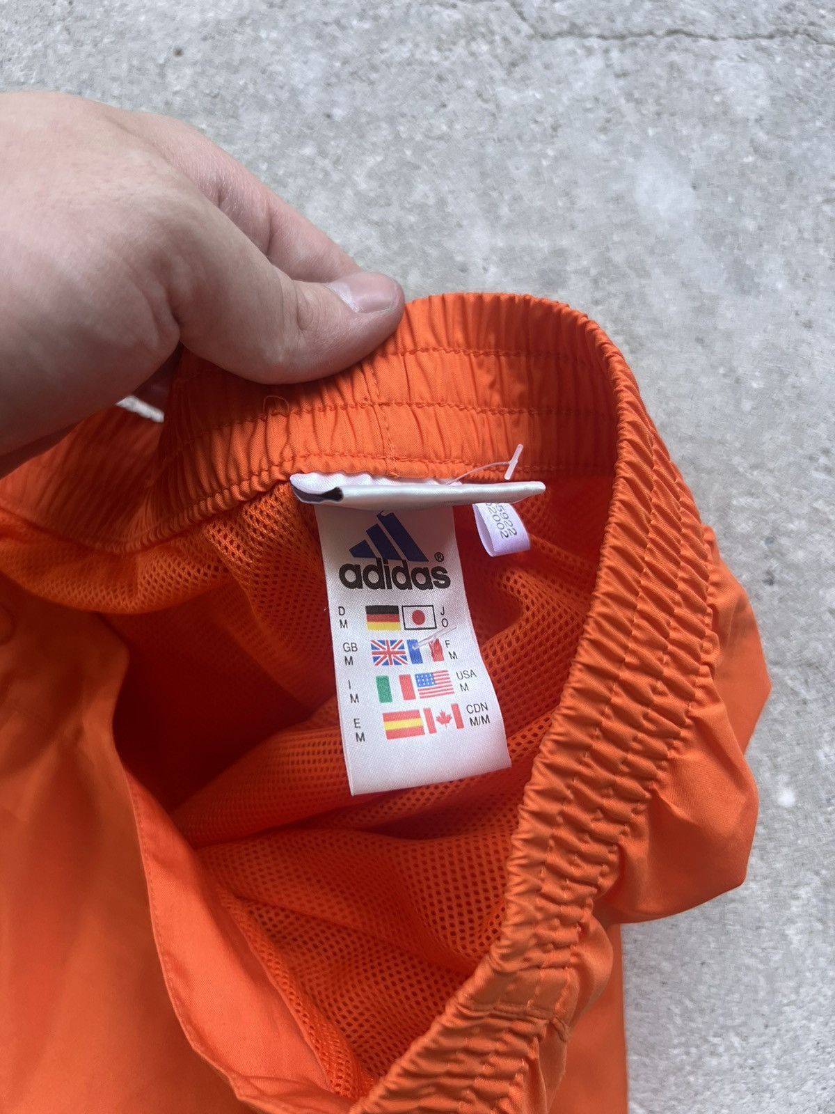 Adidas Vintage Adidas Orange Sweatpants Size US 32 / EU 48 - 10 Thumbnail