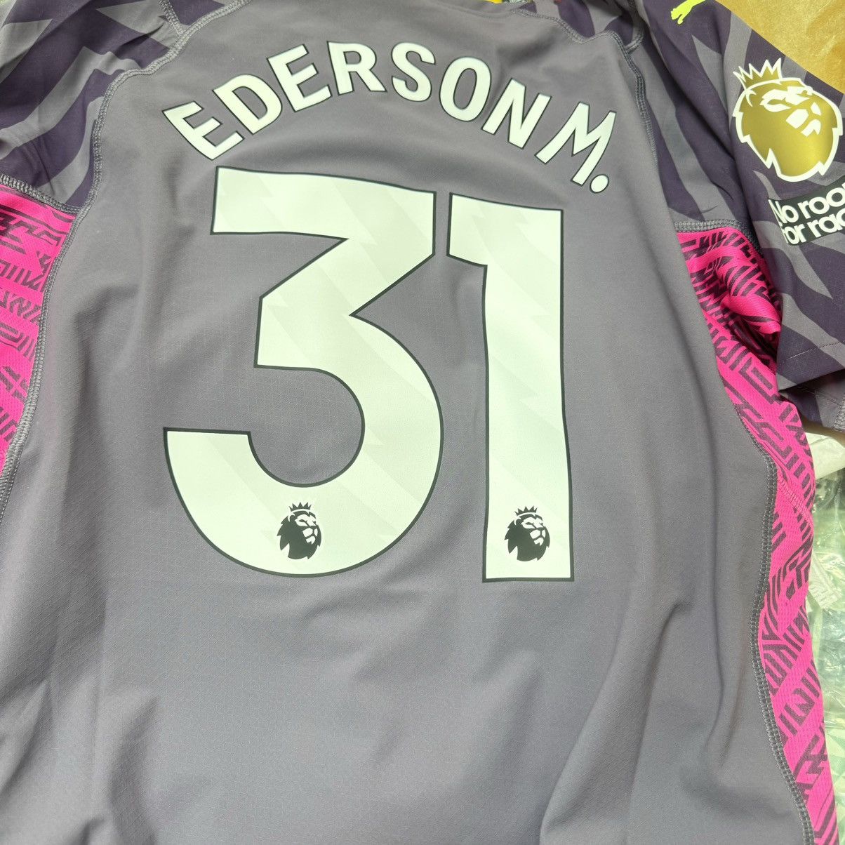 Puma Manchester City 23/24 player issue shirt #31 Ederson (Bnwt) Size US XL / EU 56 / 4 - 2 Thumbnail
