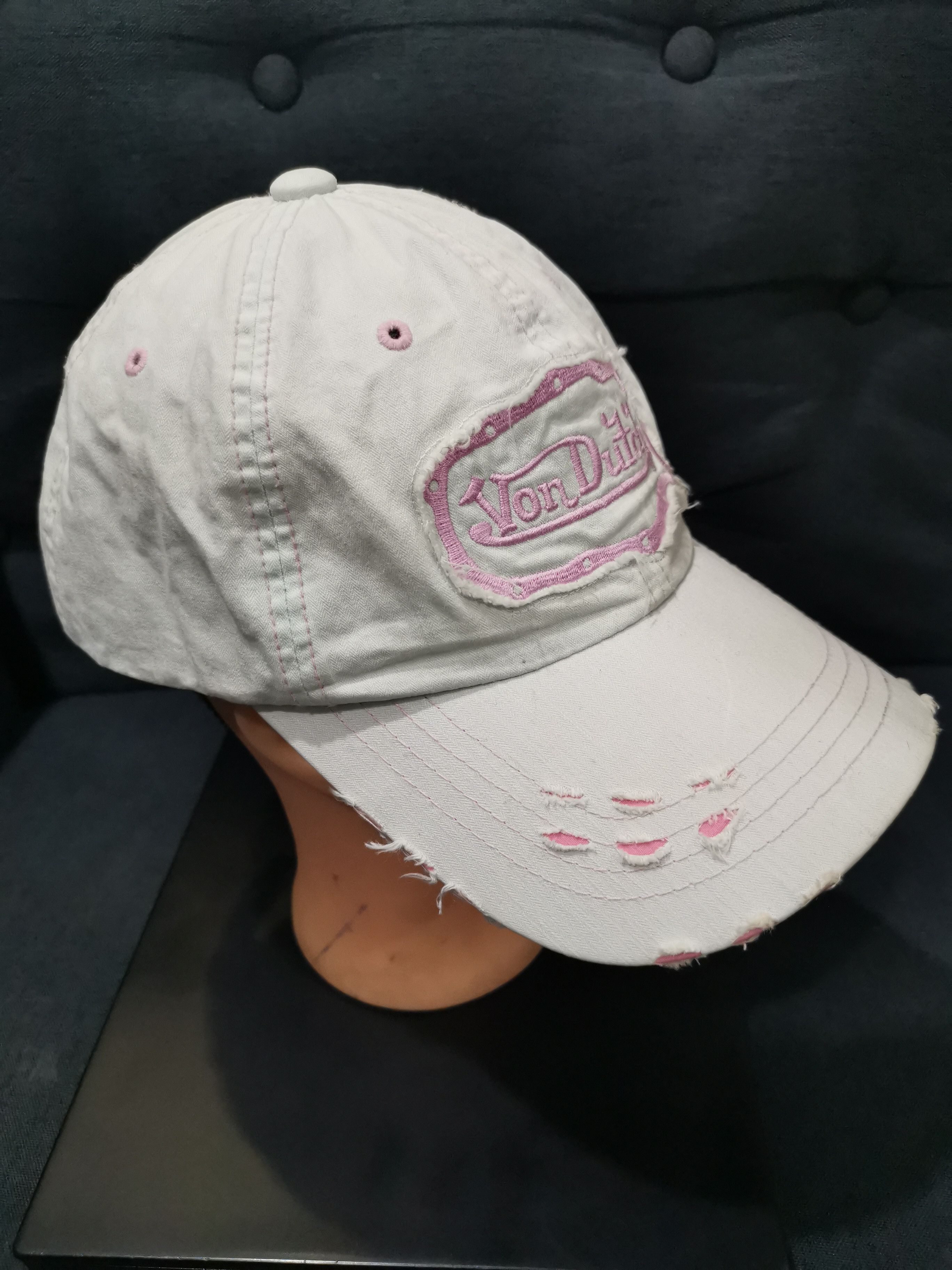 Vintage × Von Dutch Vintage Von Dutch Hats Distressed Design Size ONE SIZE - 3 Thumbnail