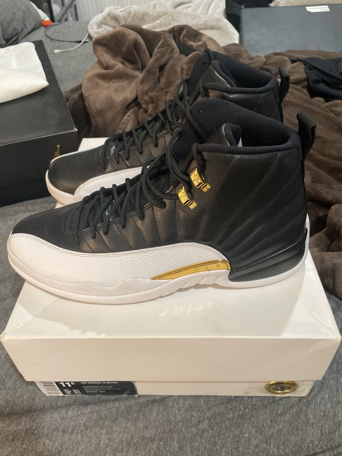 Jordan Brand Air Jordan 12 Wings 2016 Size 11.5 Size US 11.5 / EU 44-45 - 2 Thumbnail