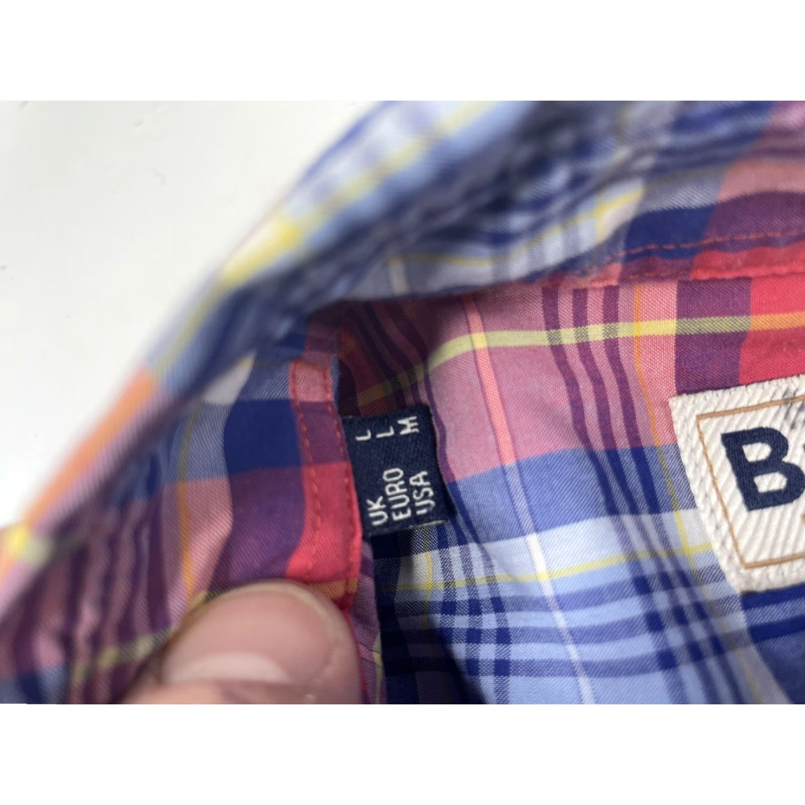Barbour Barbour Men's Tailored Highland Check Long Sleeve Button-Up Shirt Plaid Medium Size US M / EU 48-50 / 2 - 4 Thumbnail