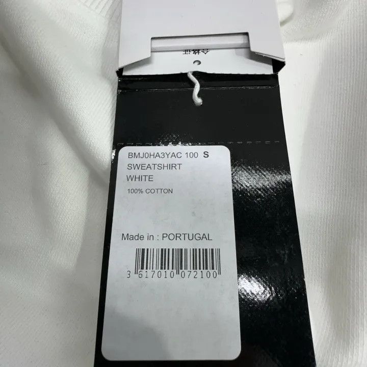 Givenchy Givenchy Givenchy White Long Sleeve Logo Sweatshirt -2507 Size US S / EU 44-46 / 1 - 5 Thumbnail