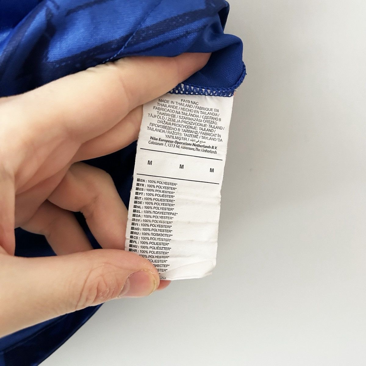 Nike Chelsea jersey 2019 2020 home y2k drill Size US M / EU 48-50 / 2 - 10 Thumbnail