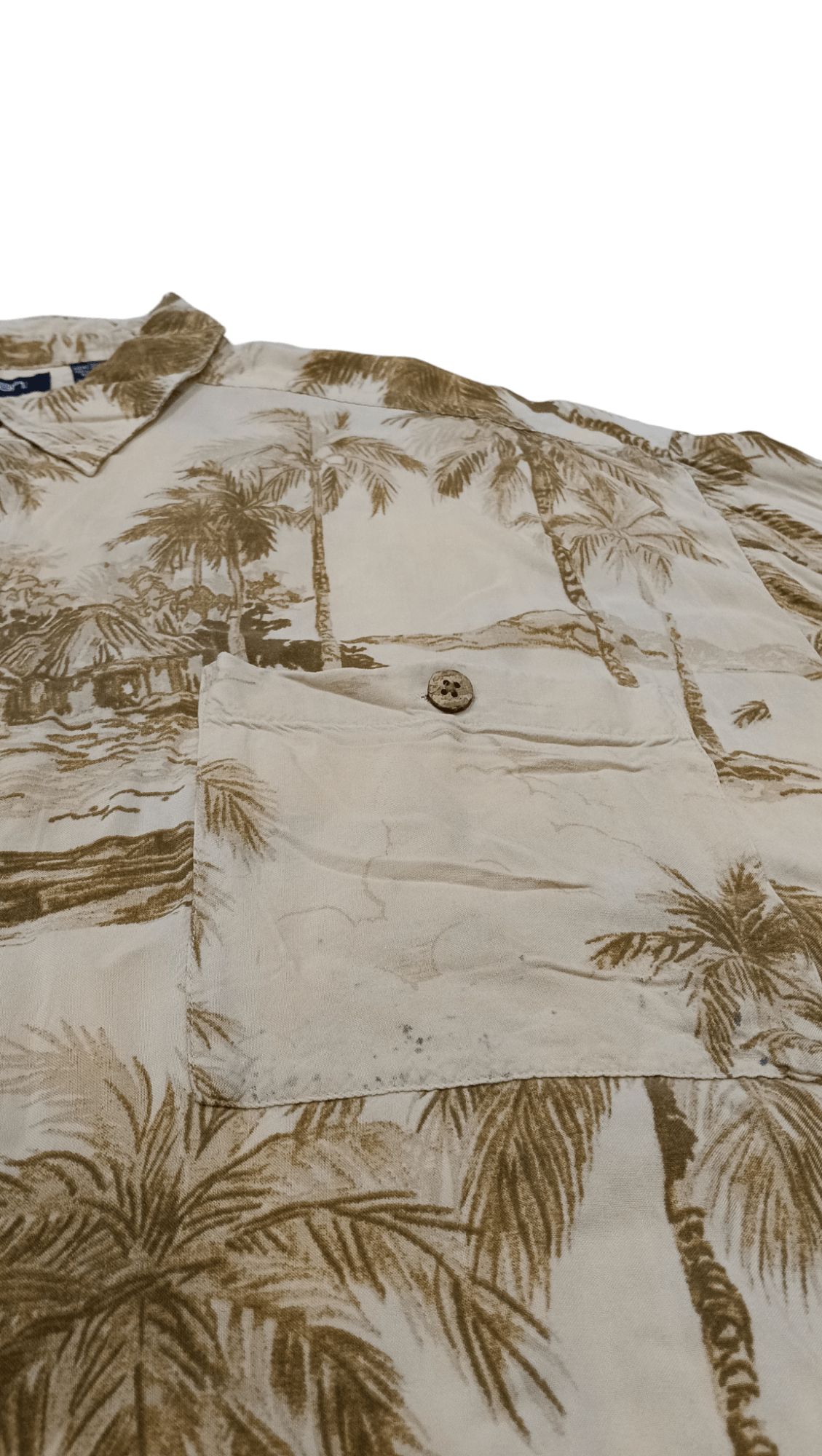 Puritan Puritan Village 100 Rayon Shirt Button Oversized (S297) Size US XXL / EU 58 / 5 - 6 Thumbnail