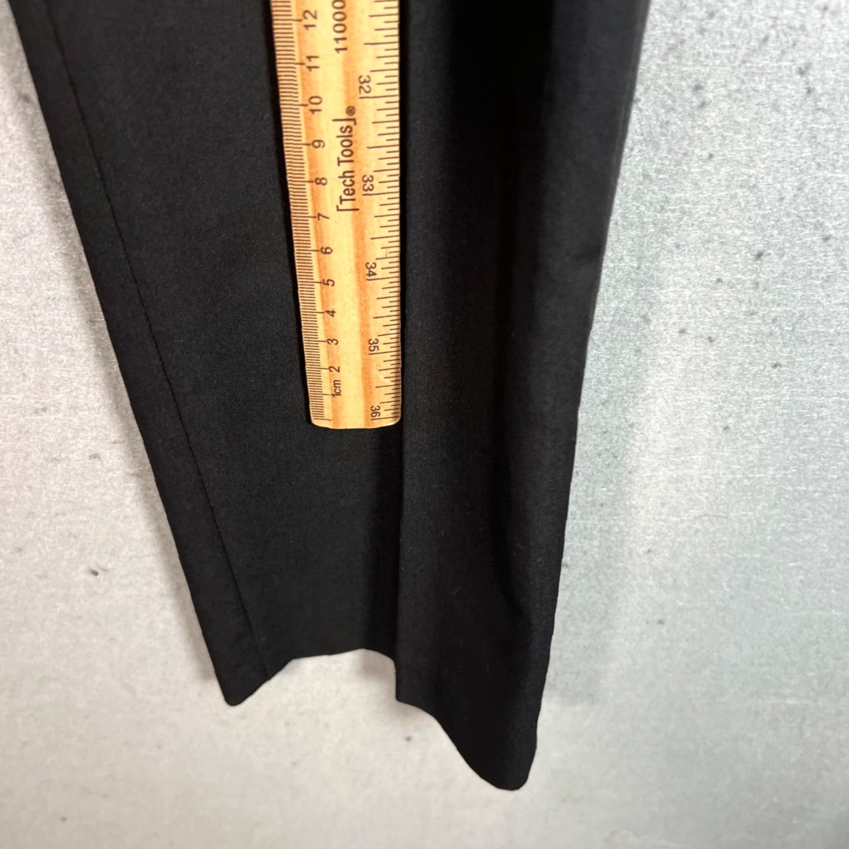 Zara Zara Mens Pants Dress Black Slim Fit 31 Inseam 31 Flat Front Tapered Regular Size 31 Size US 31 - 5 Thumbnail