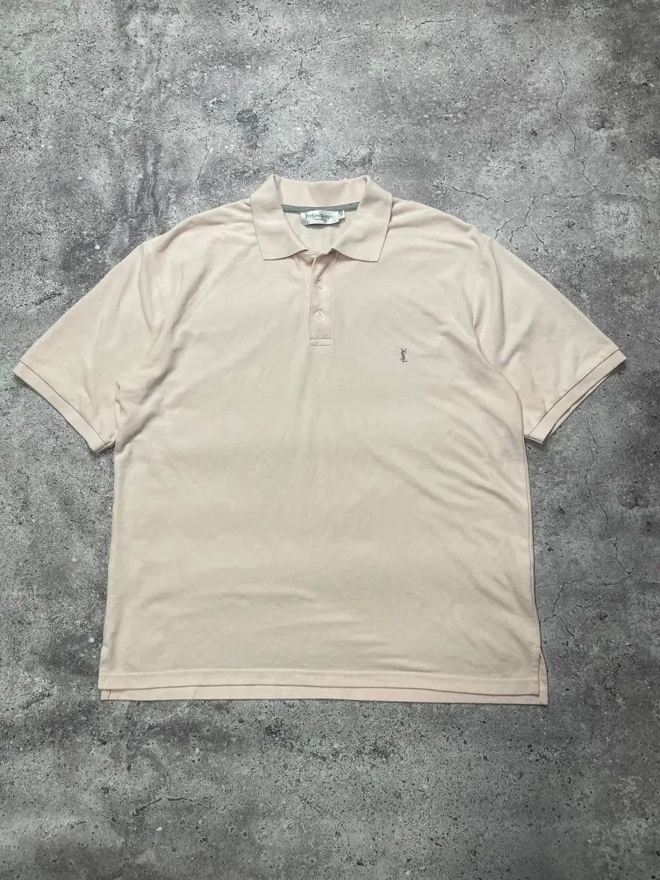 Yves Saint Laurent Yves Saint Laurent Vintage Polo Shirt Size US XL / EU 56 / 4 - 1 Thumbnail