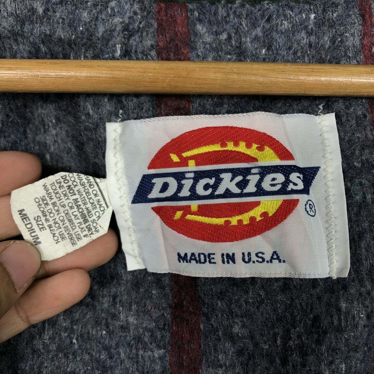 Japanese Brand 🔥VINTAGE CHORE WORKER JACKET DICKIES BLANKET DETROIT USA Size US M / EU 48-50 / 2 - 19 Thumbnail