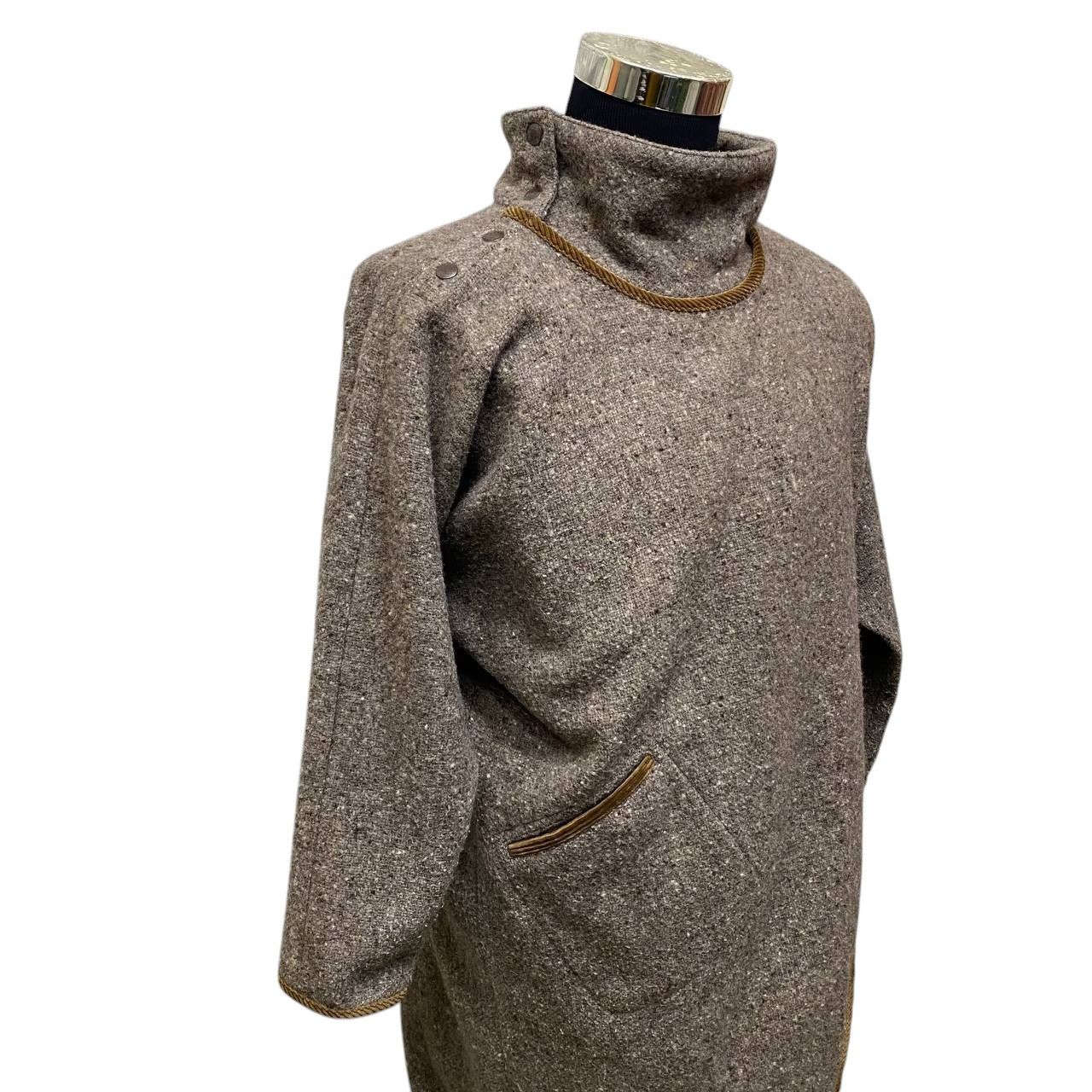 Japanese Brand YOHJI YAMAMOTO STYLE BOBBIE BROOKS N.YORK SCARF COAT WOOL Size US M / EU 48-50 / 2 - 8 Thumbnail