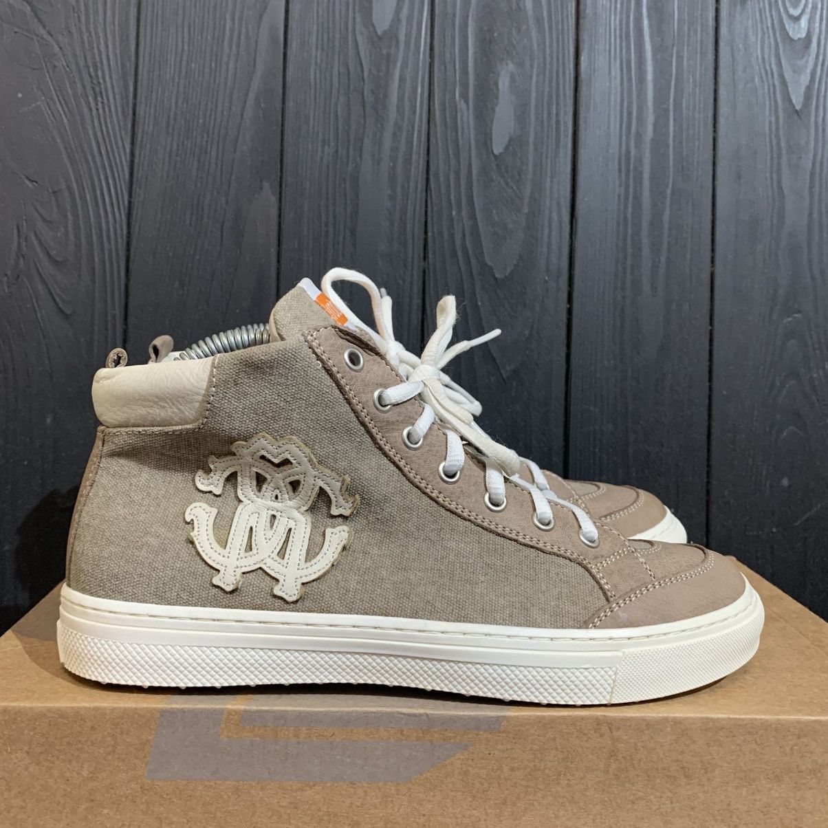 Roberto Cavalli Roberto Cavalli Women’s High Top Sneakers 37 Size Size US 7 / IT 37 - 1 Thumbnail