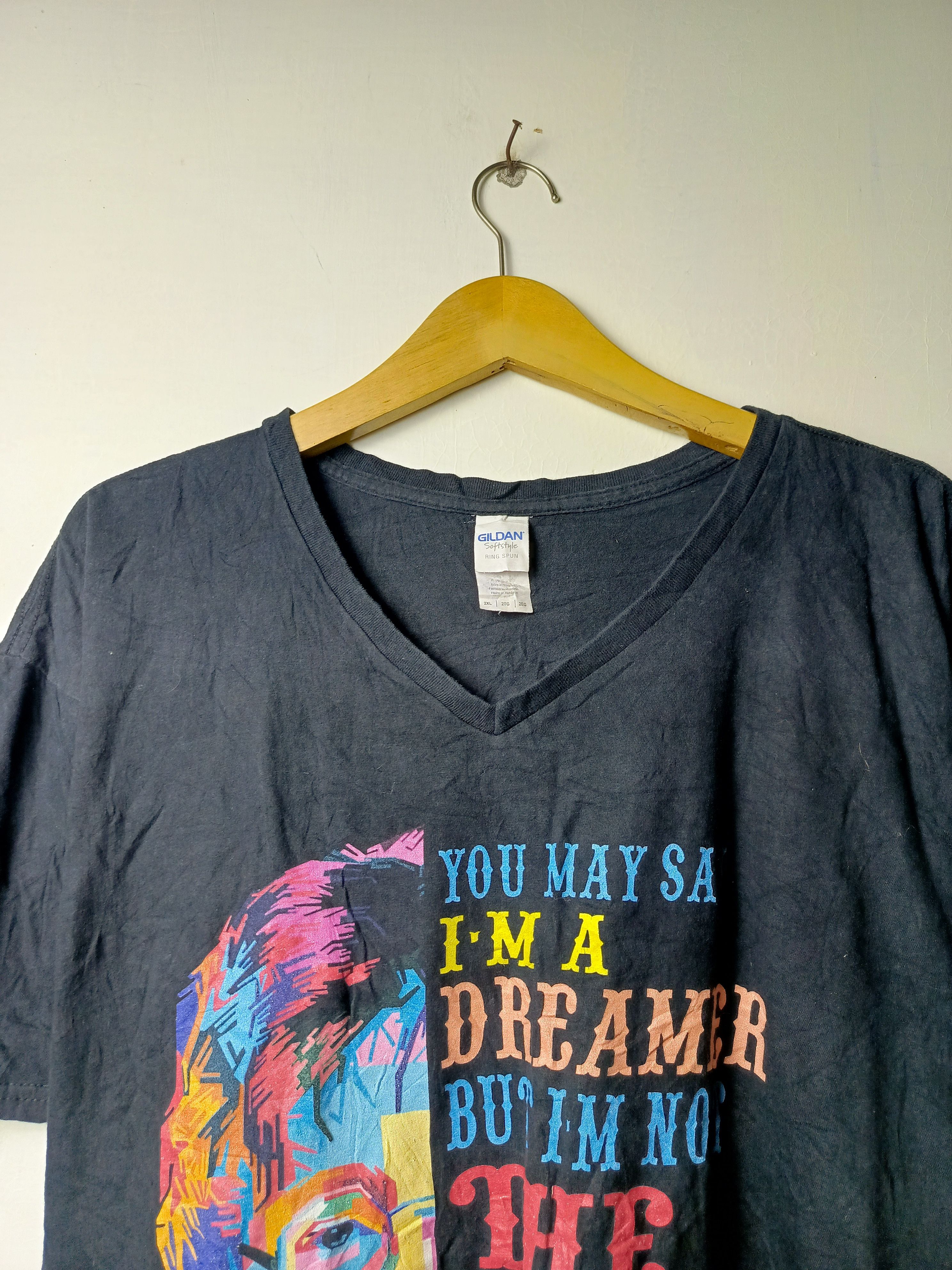 Band Tees John Lennon imagine tshirt Size US XXL / EU 58 / 5 - 2 Thumbnail