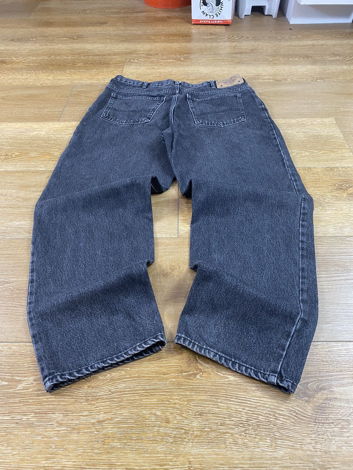 B.U.M Equipment Vintage BUM Equipment Baggy Fit Faded Black Jeans Size US 34 / EU 50 - 1 Thumbnail