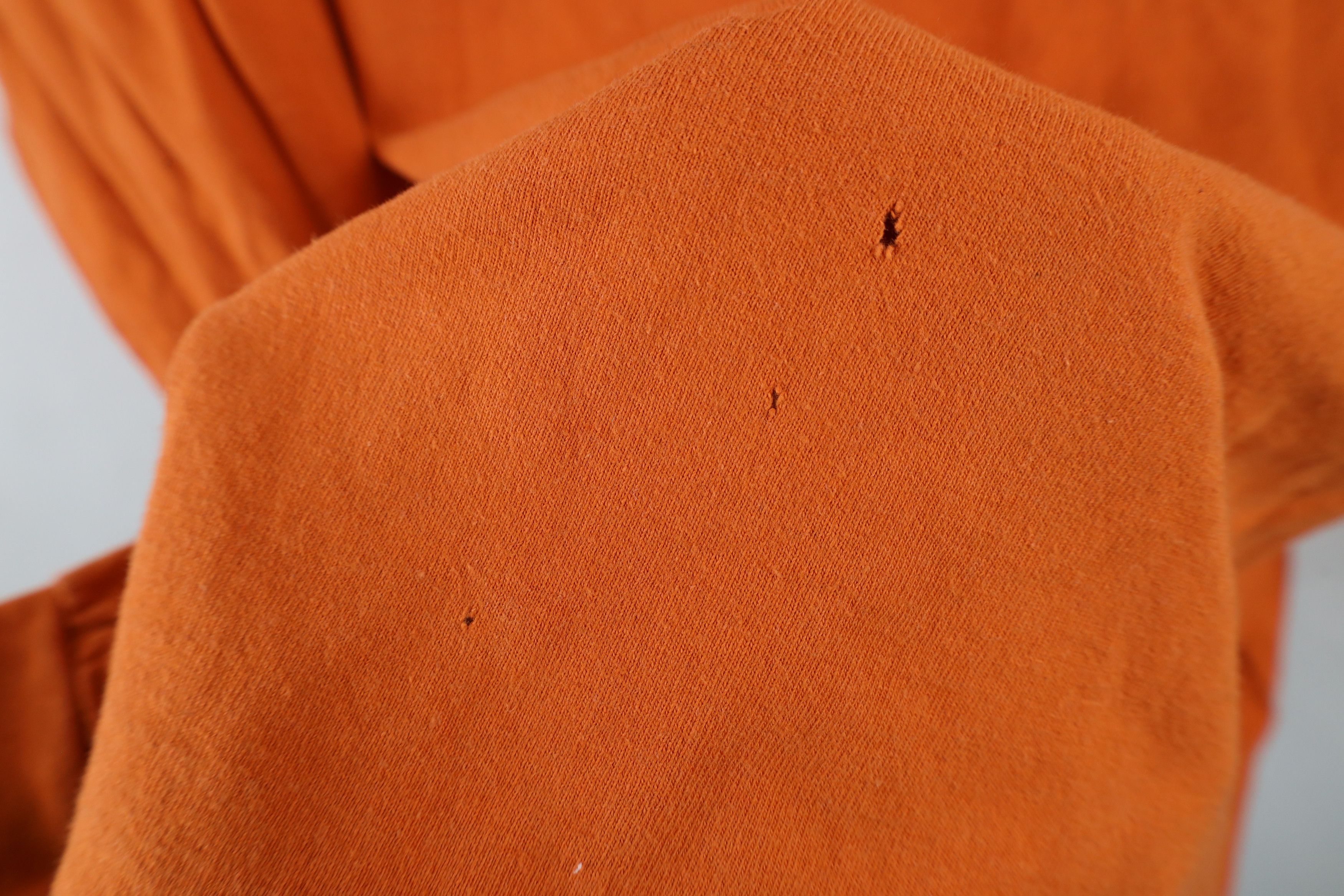 Nike × Vintage Vintage Nike Scott Big Swoosh Long Sleeve T-Shirt Orange Size US XL / EU 56 / 4 - 5 Thumbnail