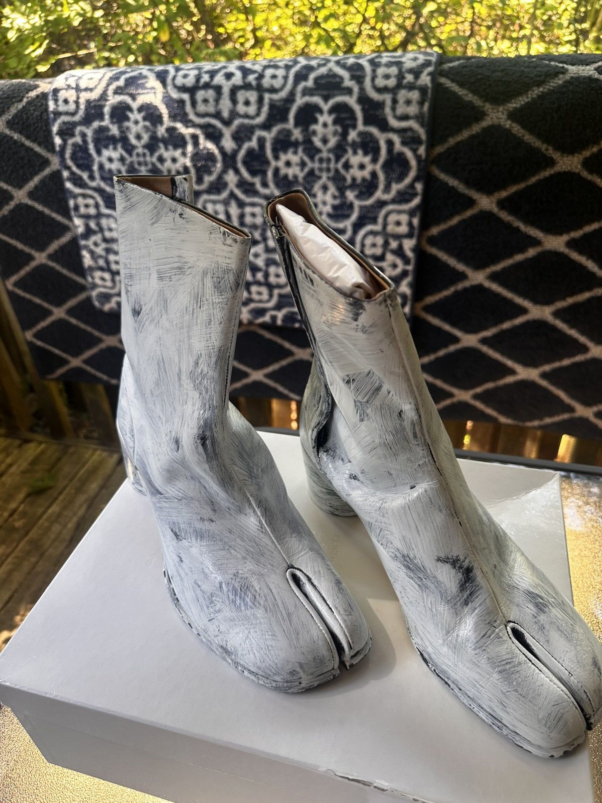 Maison Margiela Tabi Bianchetto Boots Size US 12 / IT 42 - 2 Thumbnail